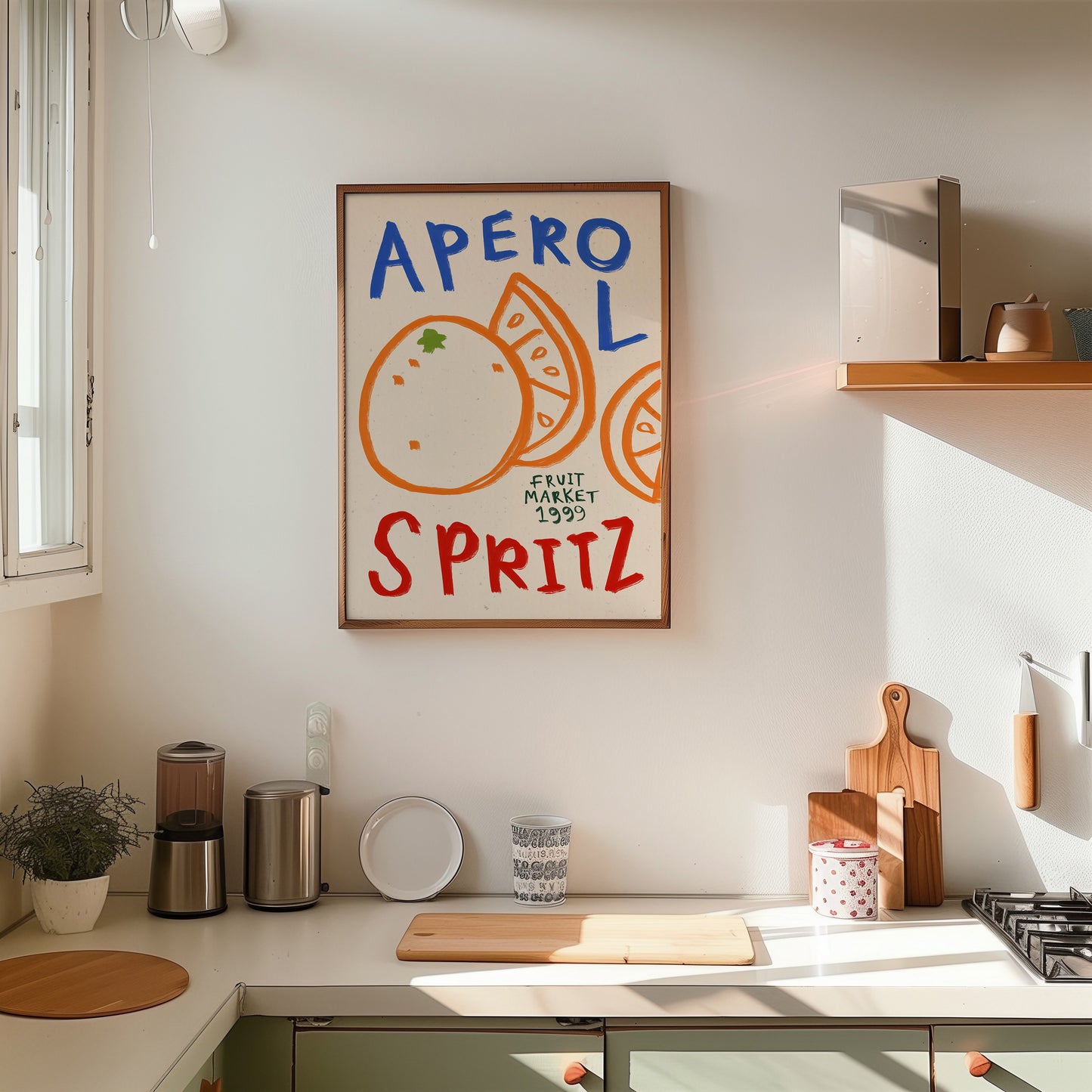 Aperol Spritz | 1999 Cocktail Print | UNFRAMED