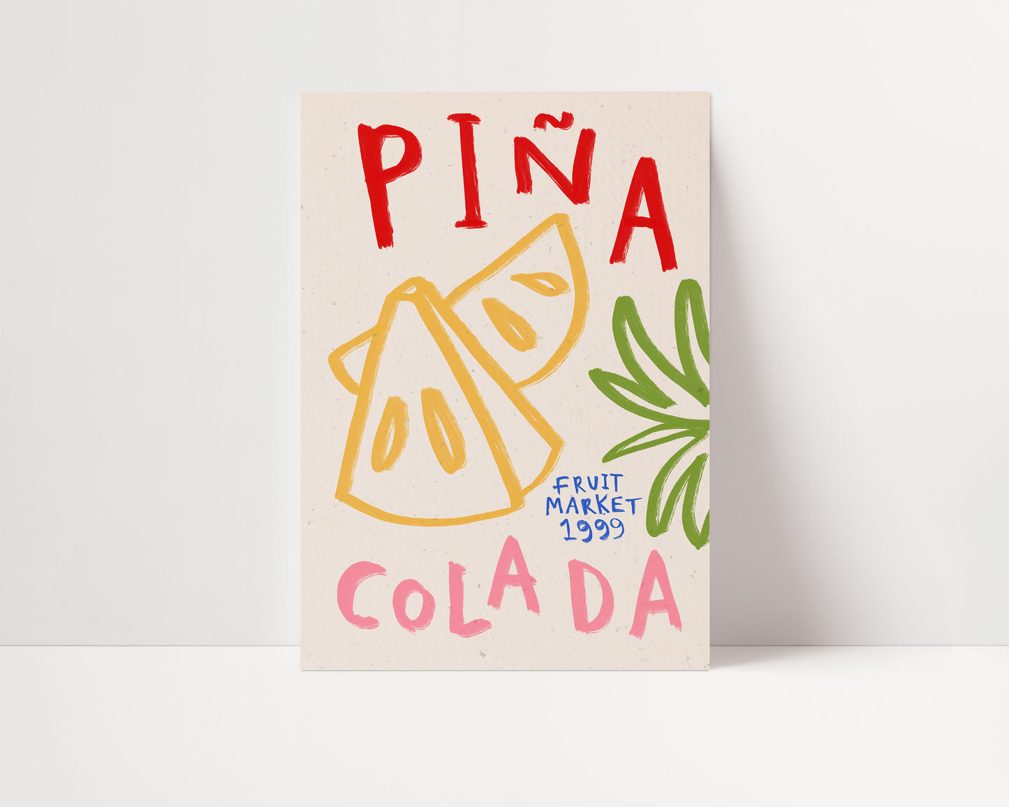 Pina Colada | 1999 Cocktail Print | UNFRAMED