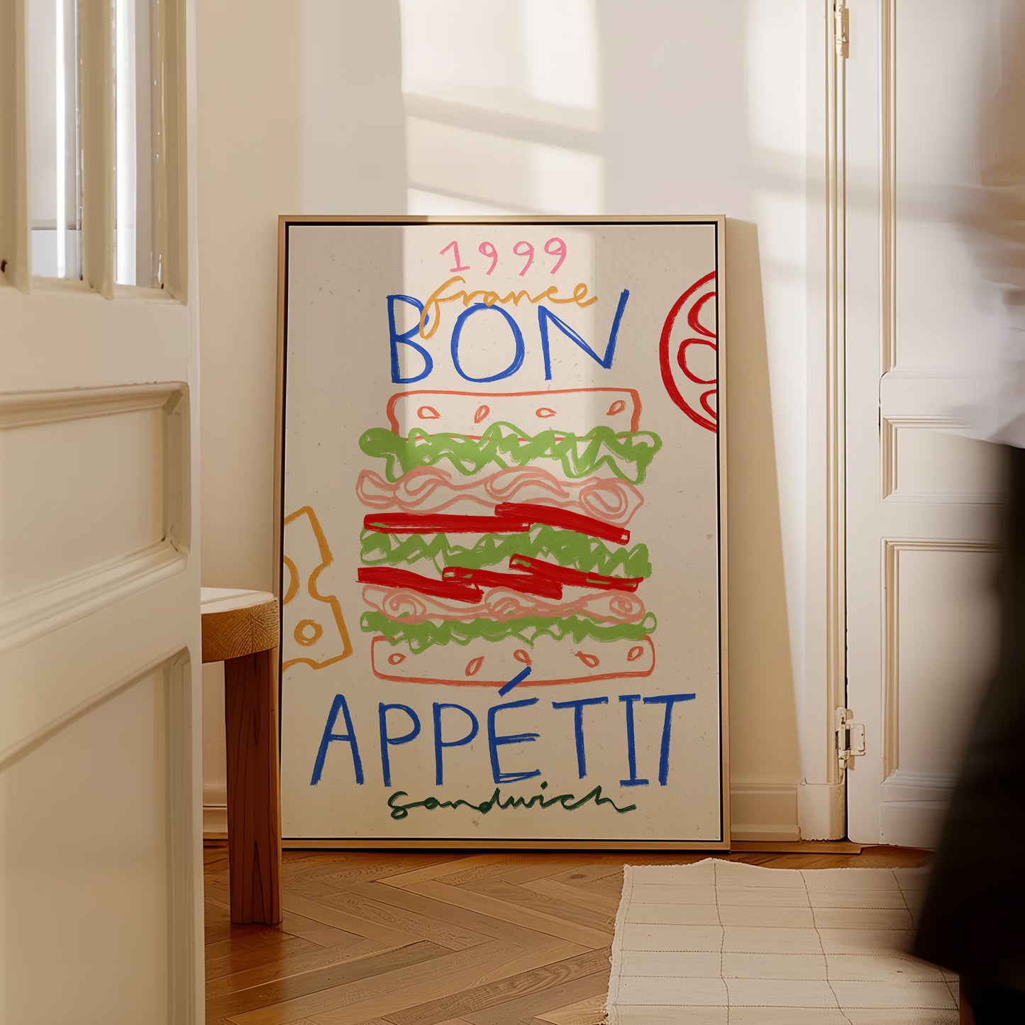 Sandwich | Bon Appetit Poster | UNFRAMED