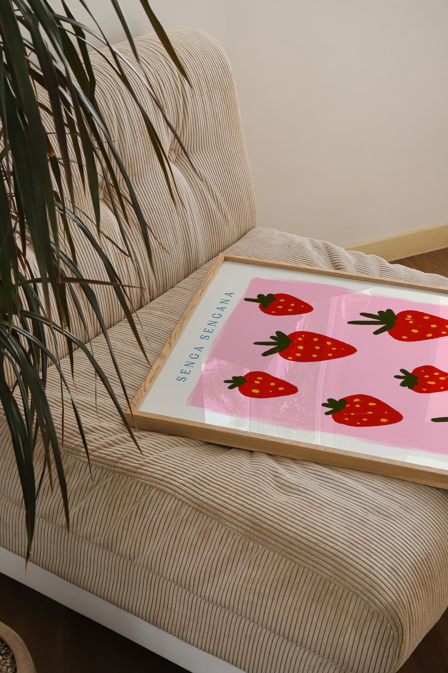 Strawberries | Strawberry Print | UNFRAMED