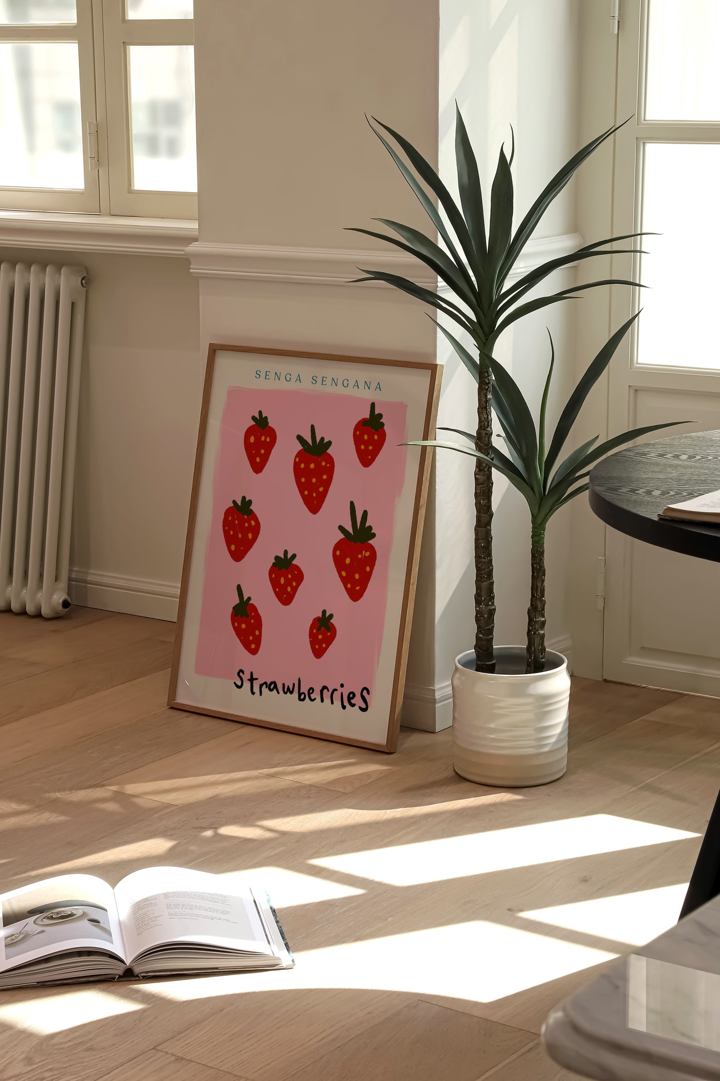 Strawberries | Strawberry Print | UNFRAMED