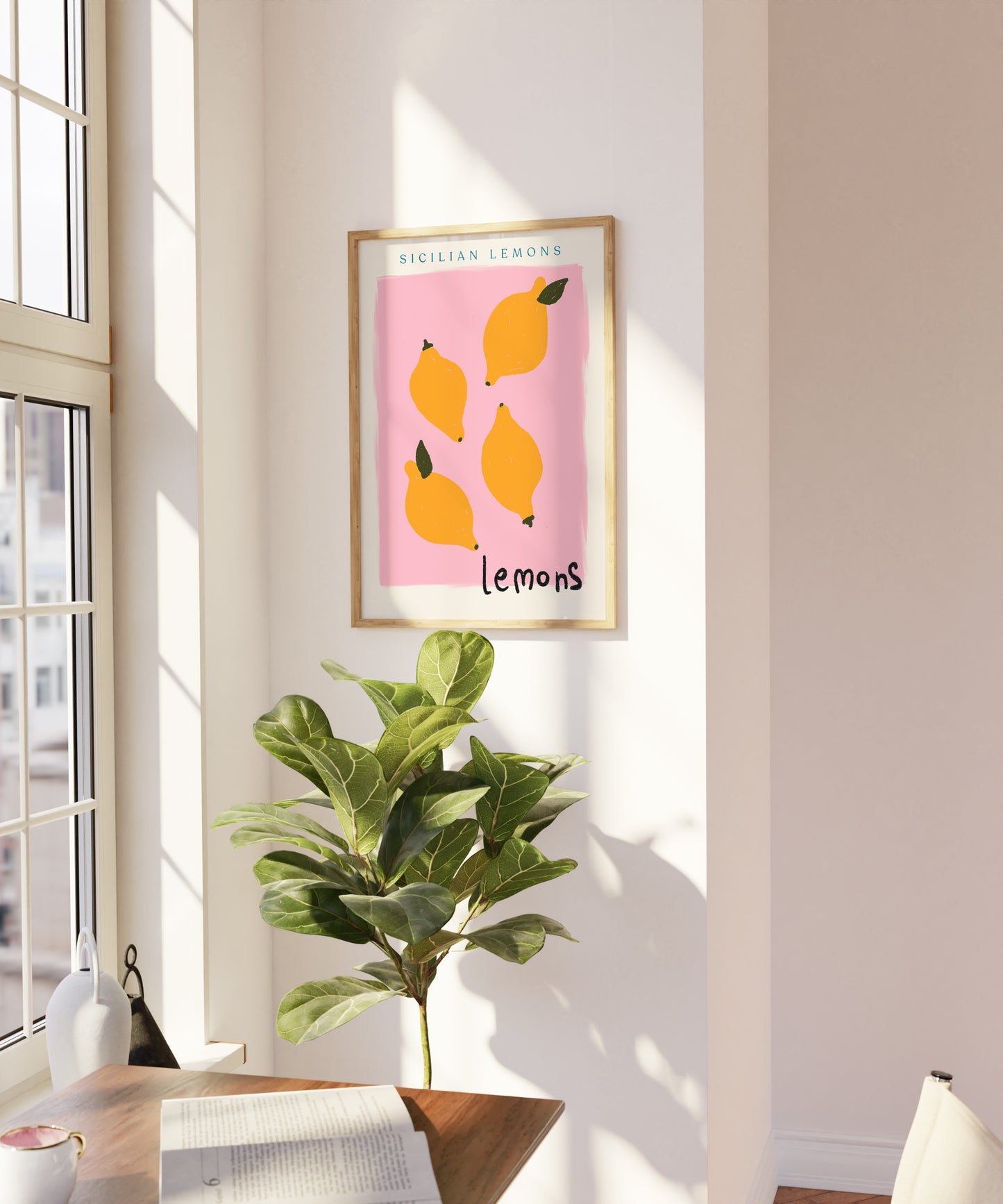 Sicilian Lemons | Lemons Print | UNFRAMED