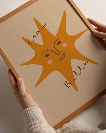 Ciao Bella | Nursery Print | UNFRAMED