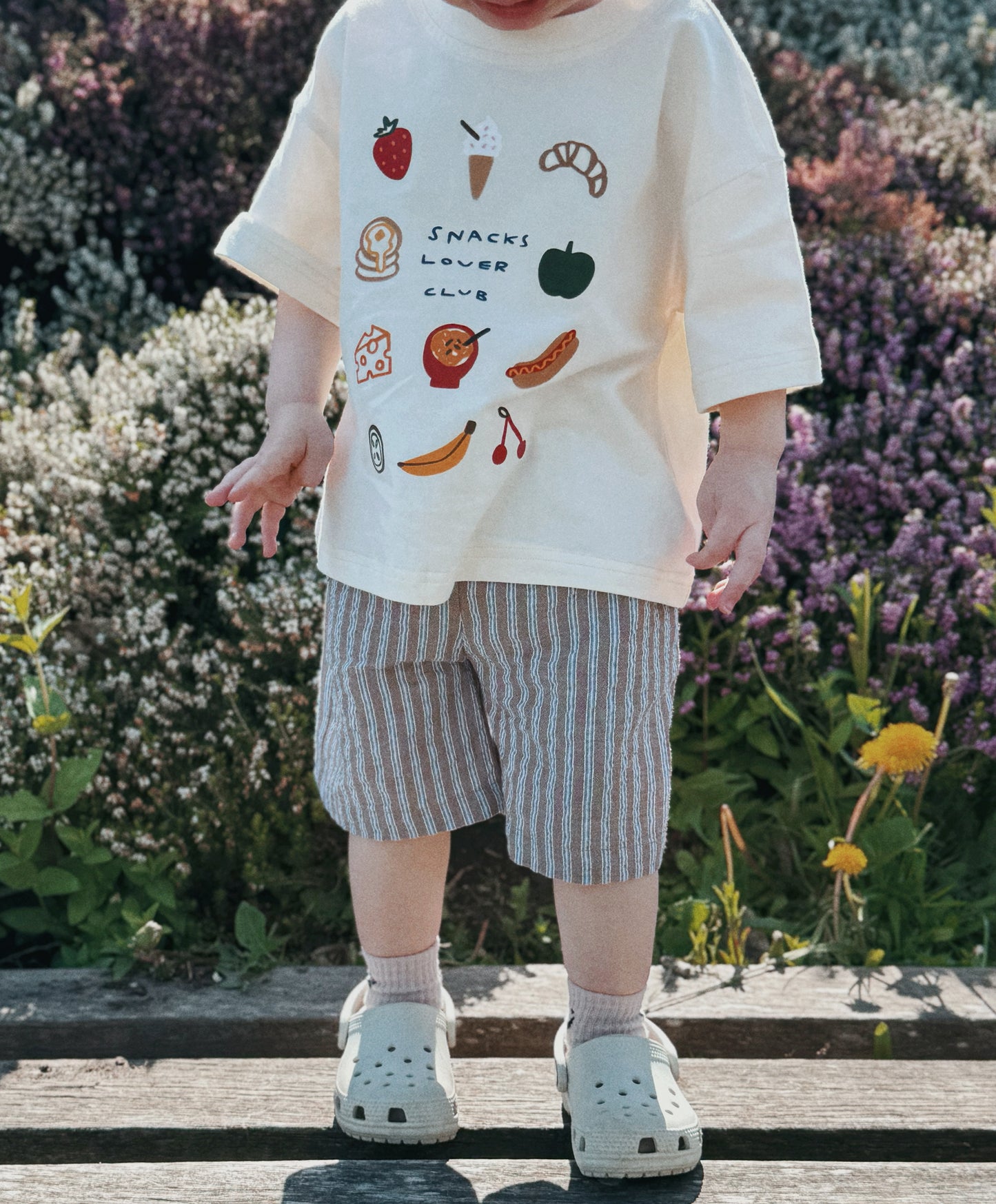 Oversized Children's Graphic T-shirt | Snacks Lover Club