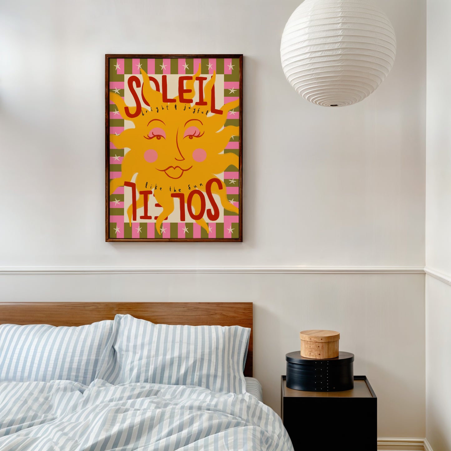 Soleil | Boho Sun Print | UNFRAMED