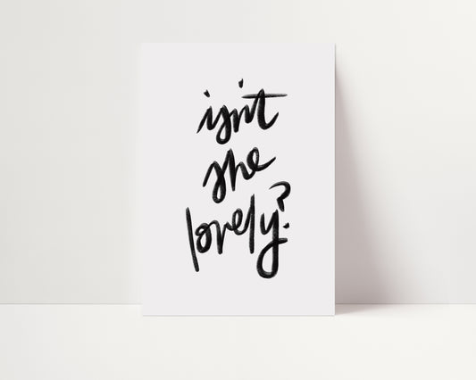 Isn't She Lovely? | Stevie Wonder Lyrics | UNFRAMED