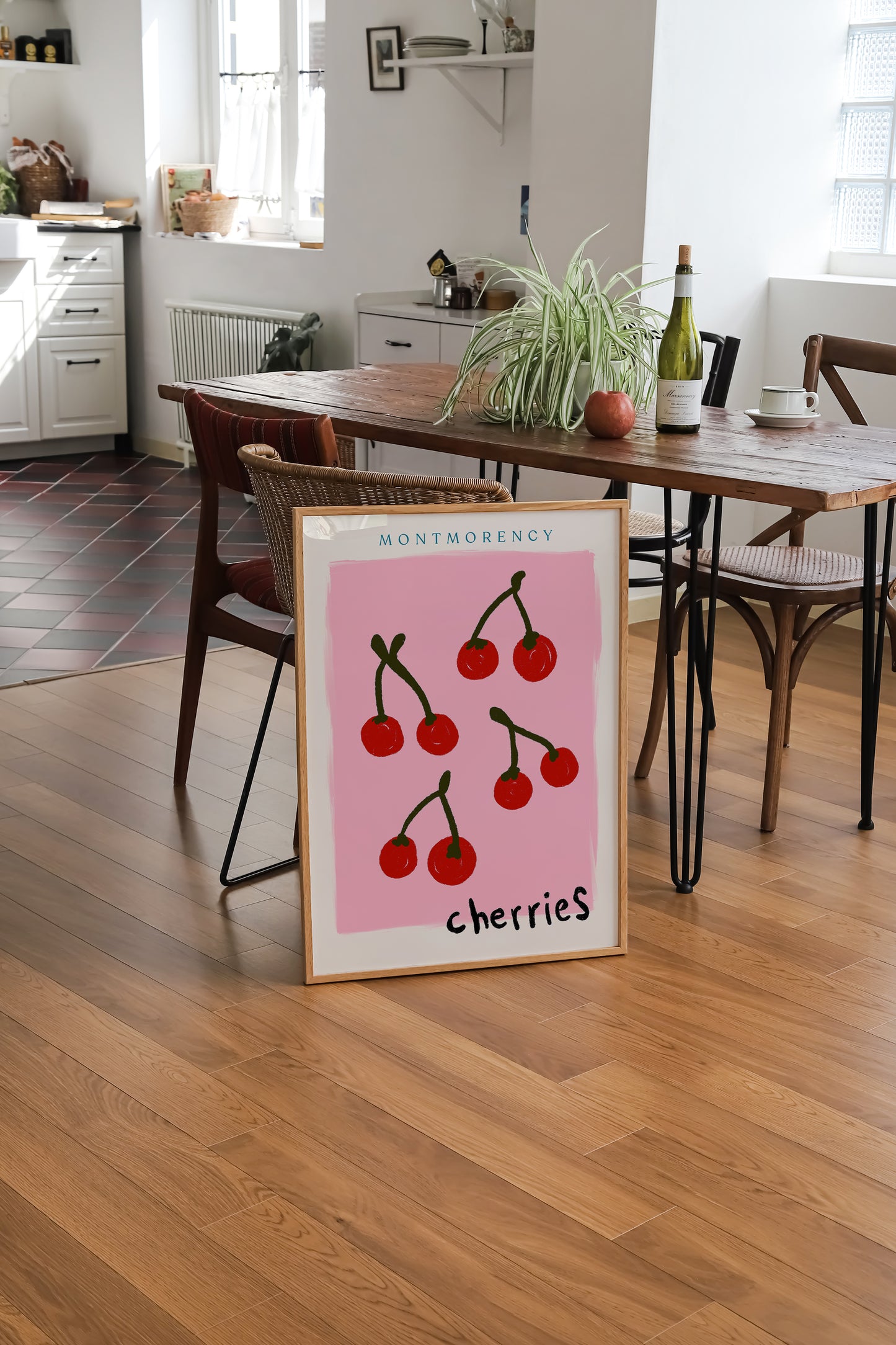 Cherries | Cherry Print | UNFRAMED