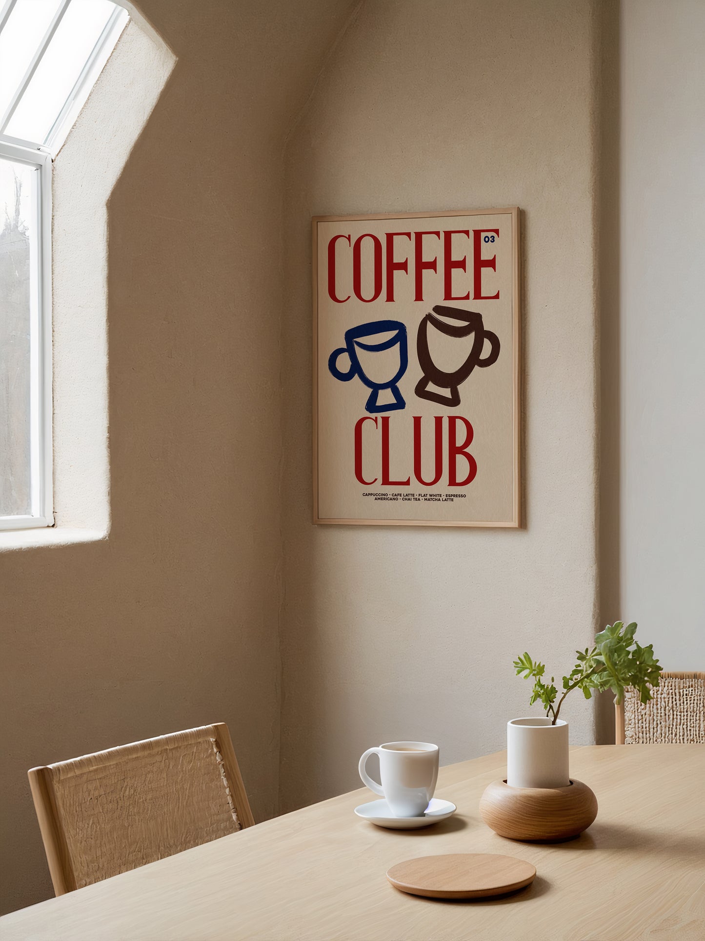 Coffee Club | Coffee Print | UNFRAMED