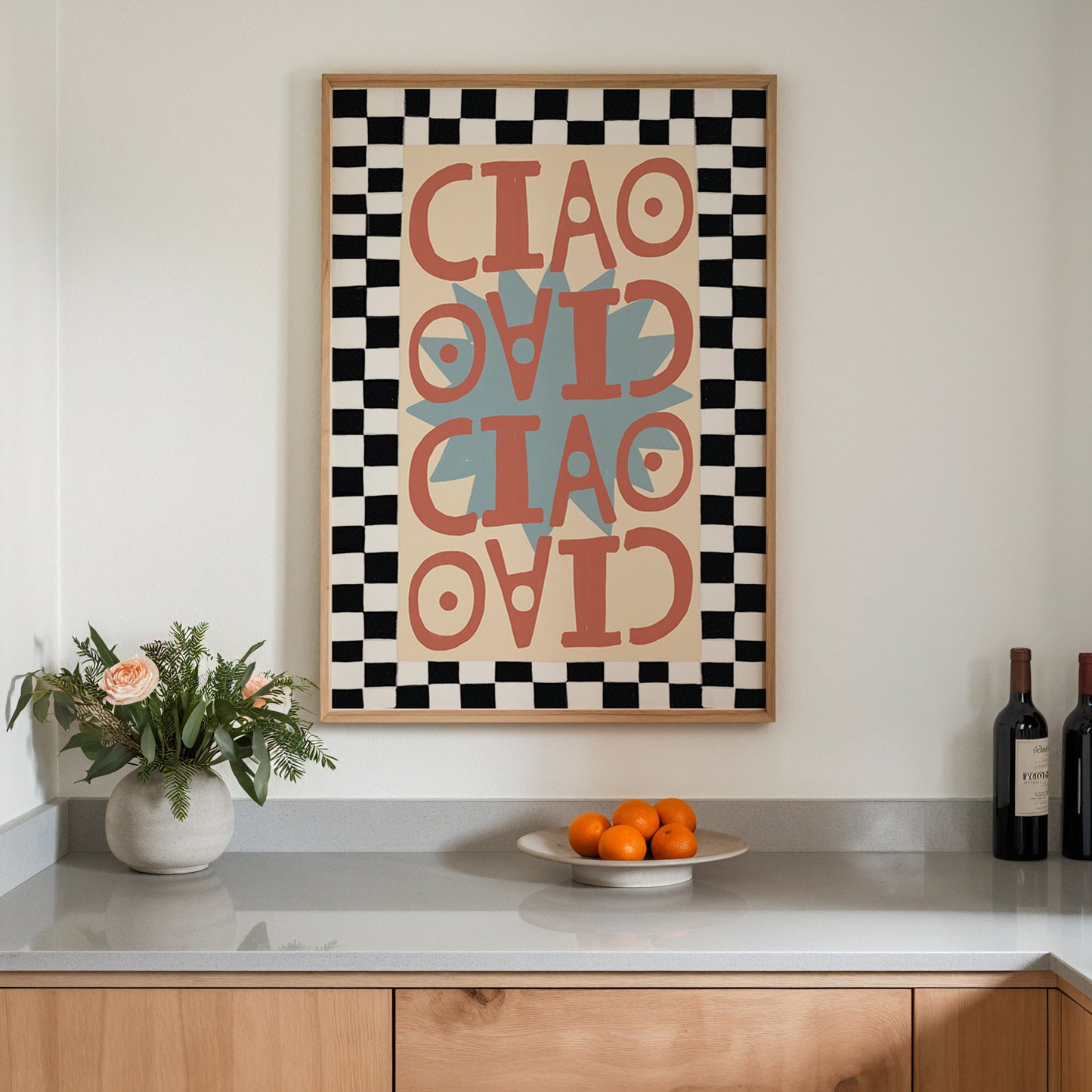 Ciao | Retro Print | UNFRAMED