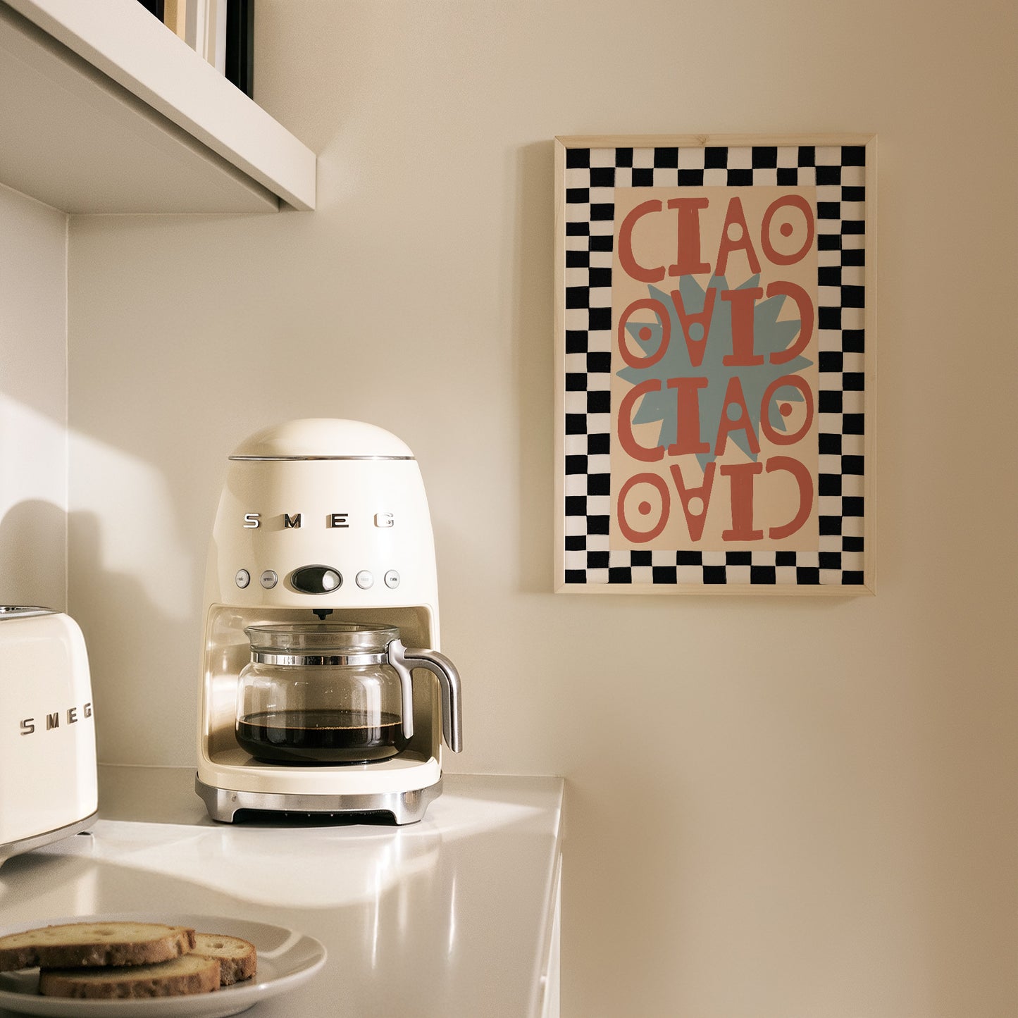 Ciao | Retro Print | UNFRAMED