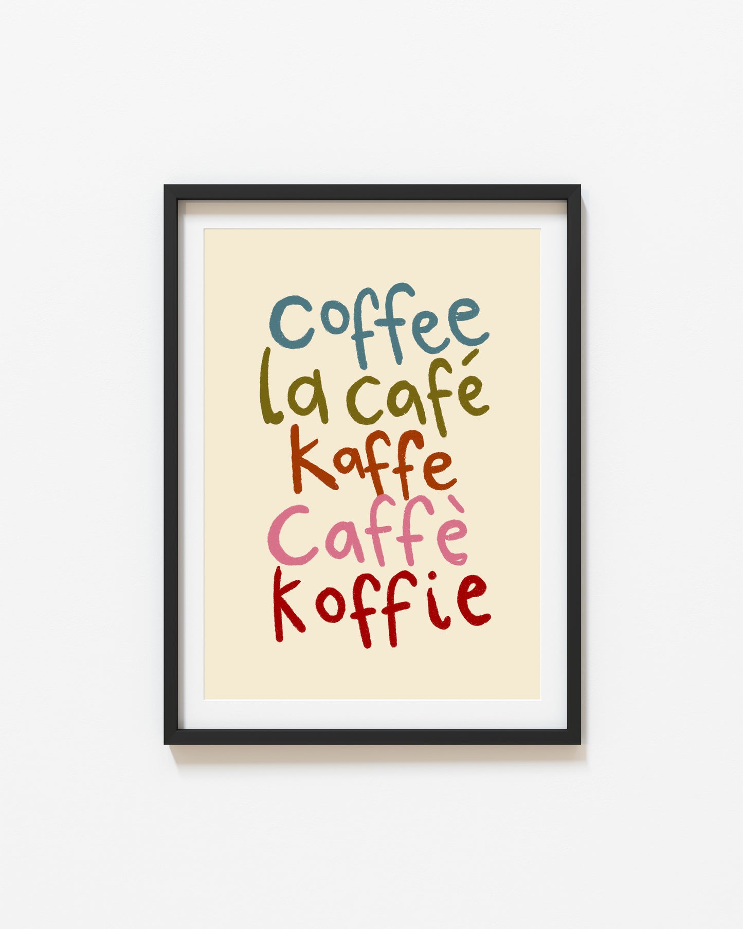 Coffee Cups | Set of 2 Prints | UNFRAMED