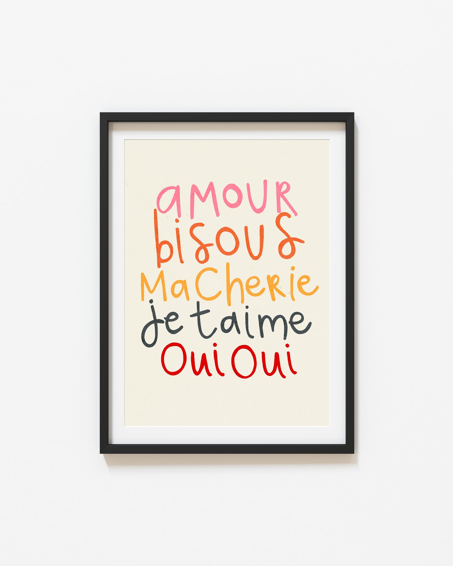 French Kisses | Set of 2 Prints | UNFRAMED