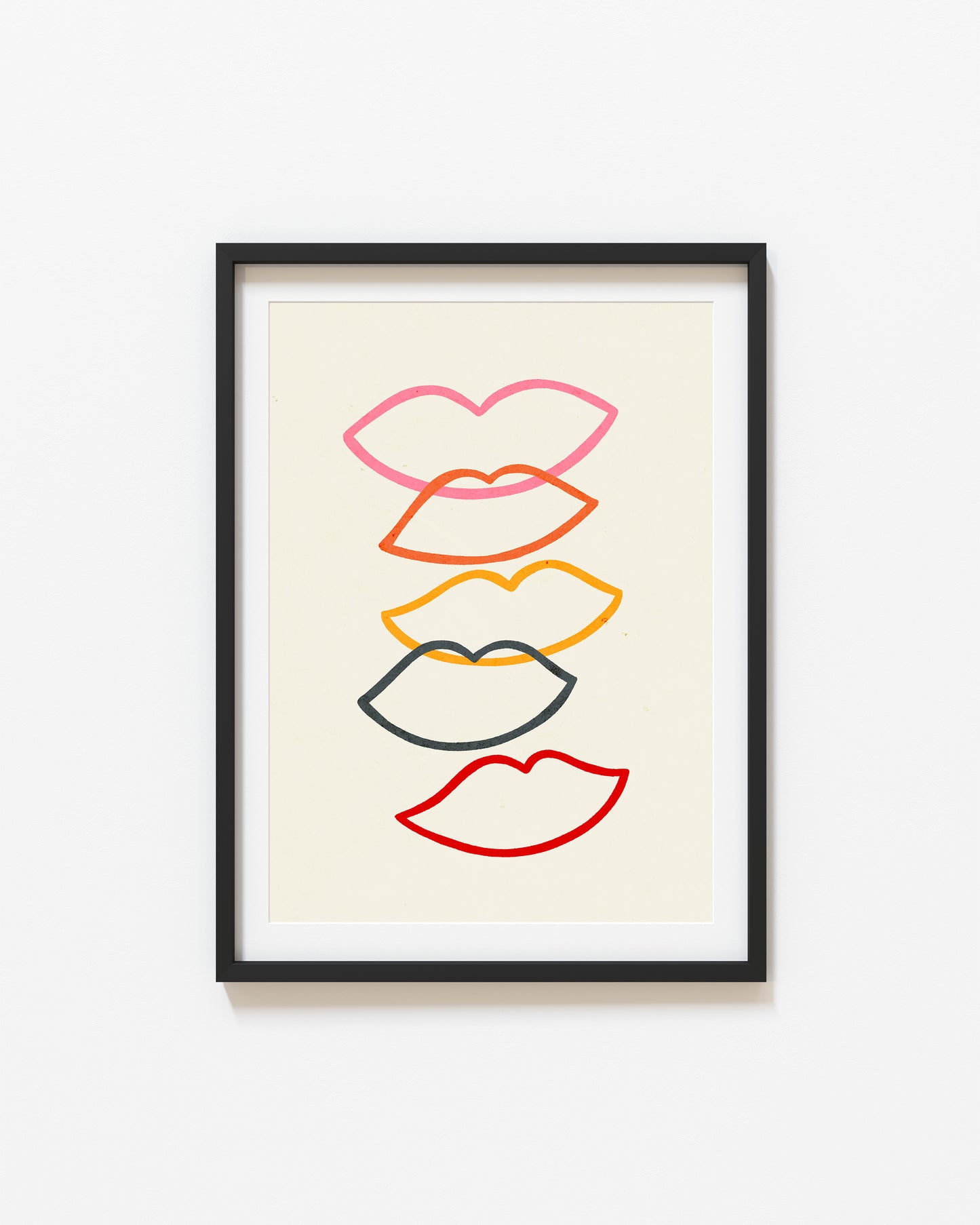 French Kisses | Set of 2 Prints | UNFRAMED