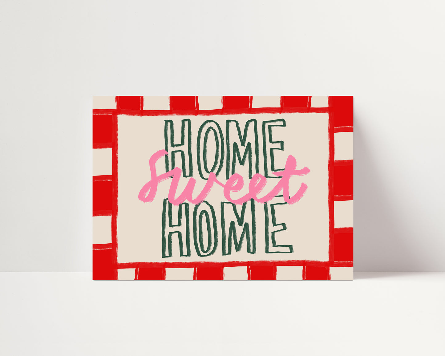 Home Sweet Home | Horizontal Print | UNFRAMED