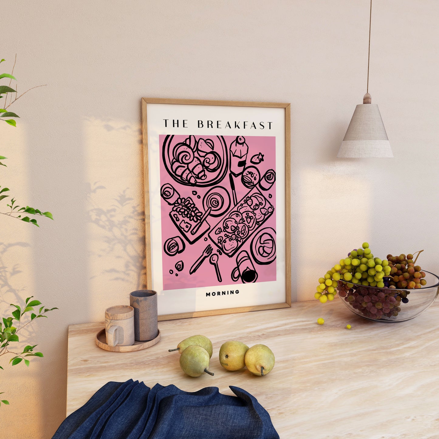 The Breakfast | Kitchen Poster | UNFRAMED