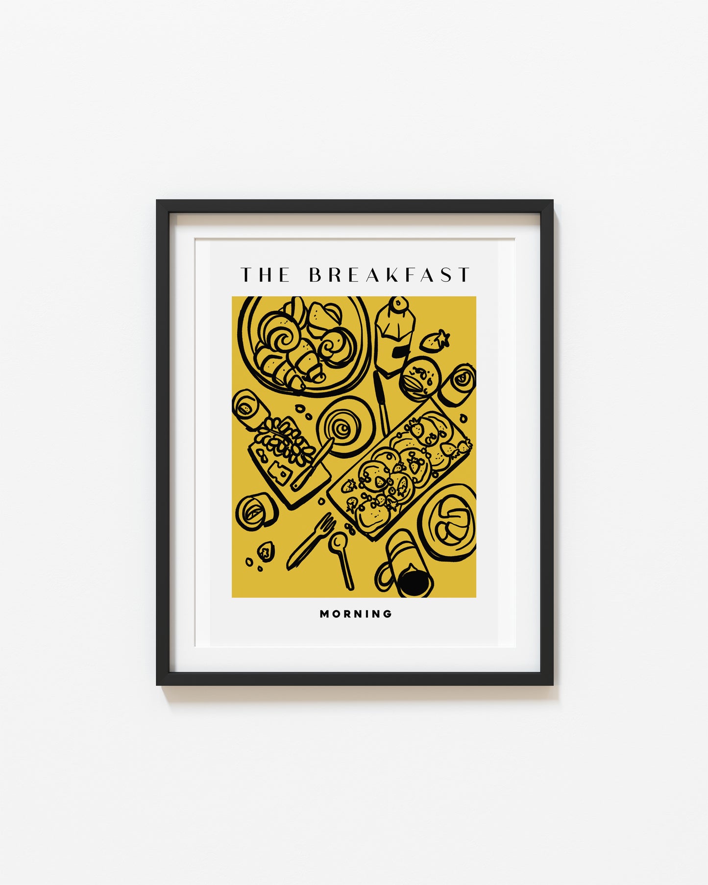 The Breakfast | Kitchen Poster | UNFRAMED