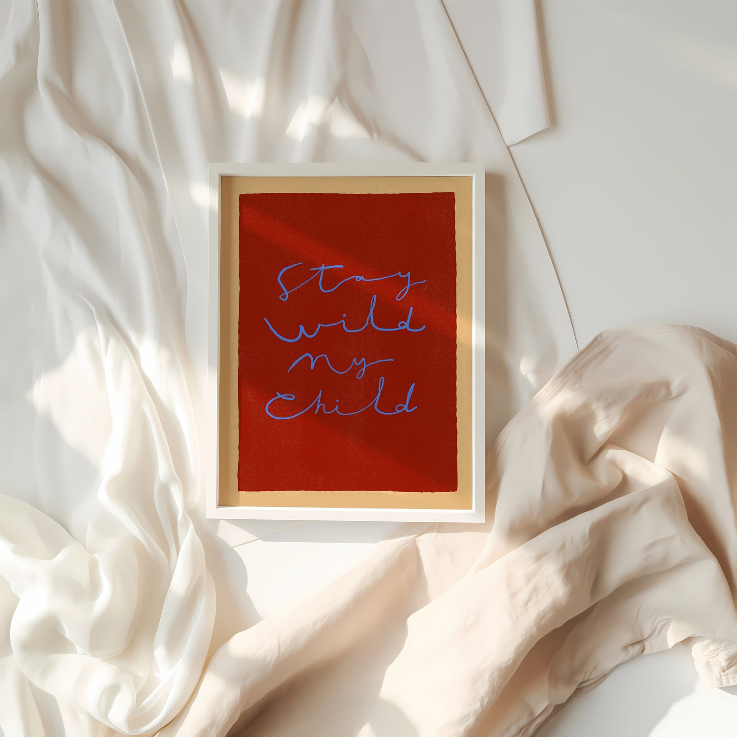 Stay Wild My Child | Nursery Print | UNFRAMED