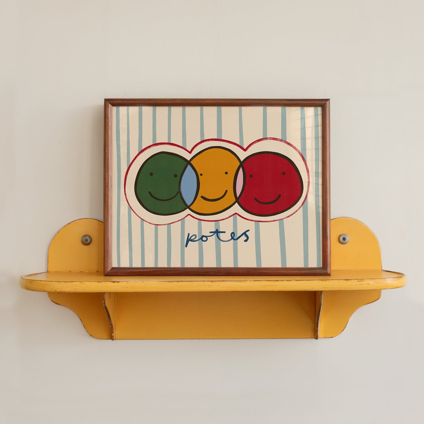 Friends | Horizontal Nursery Print | UNFRAMED