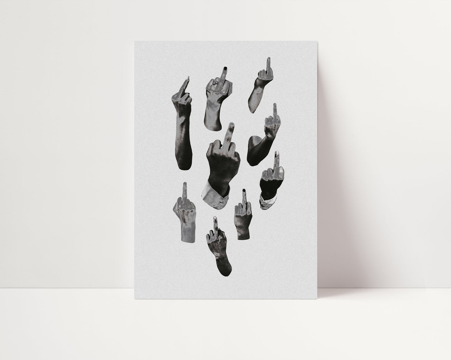 Middle Finger | F*ck Off Poster | UNFRAMED