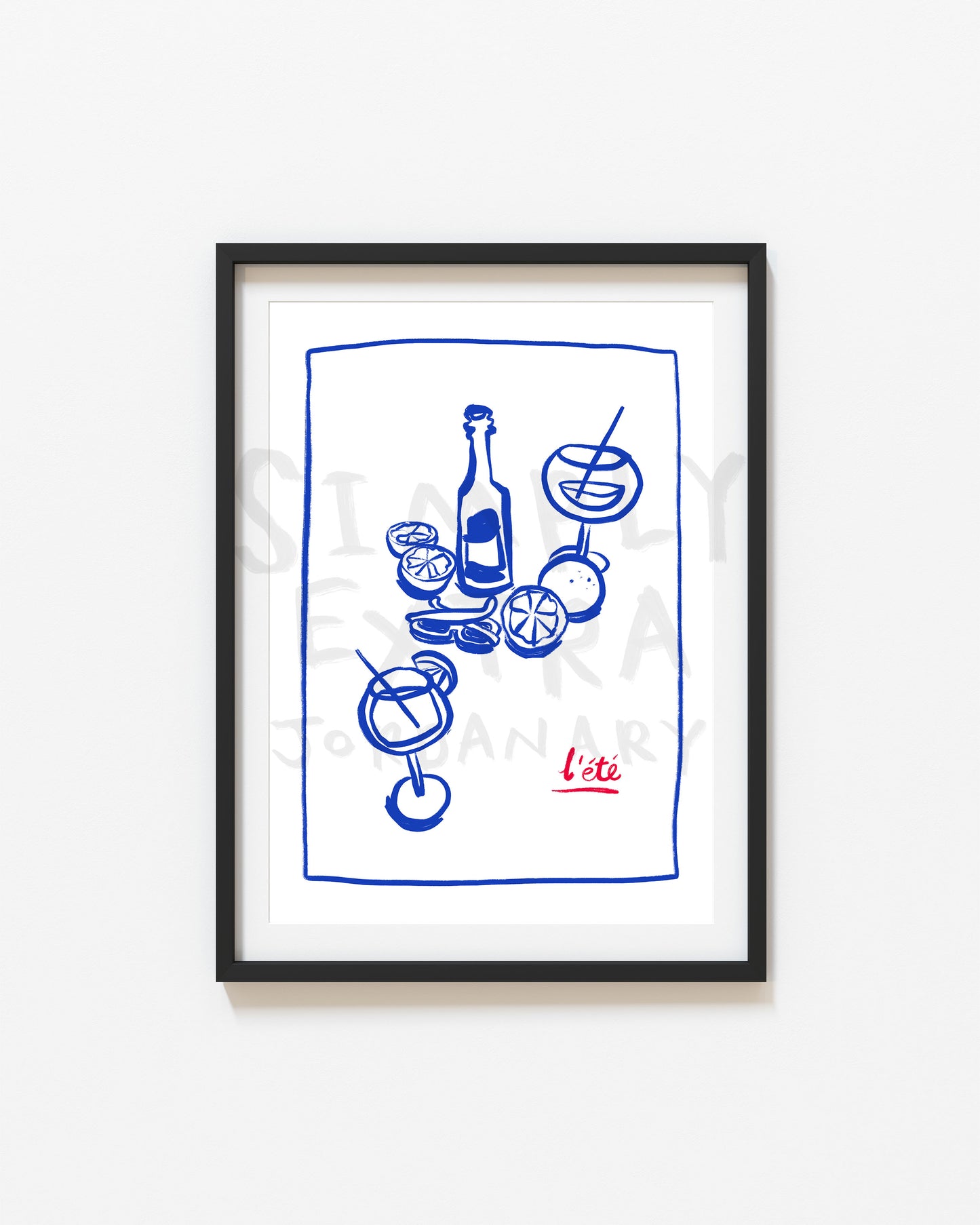 Let's Eat | Set of 2 Prints | UNFRAMED