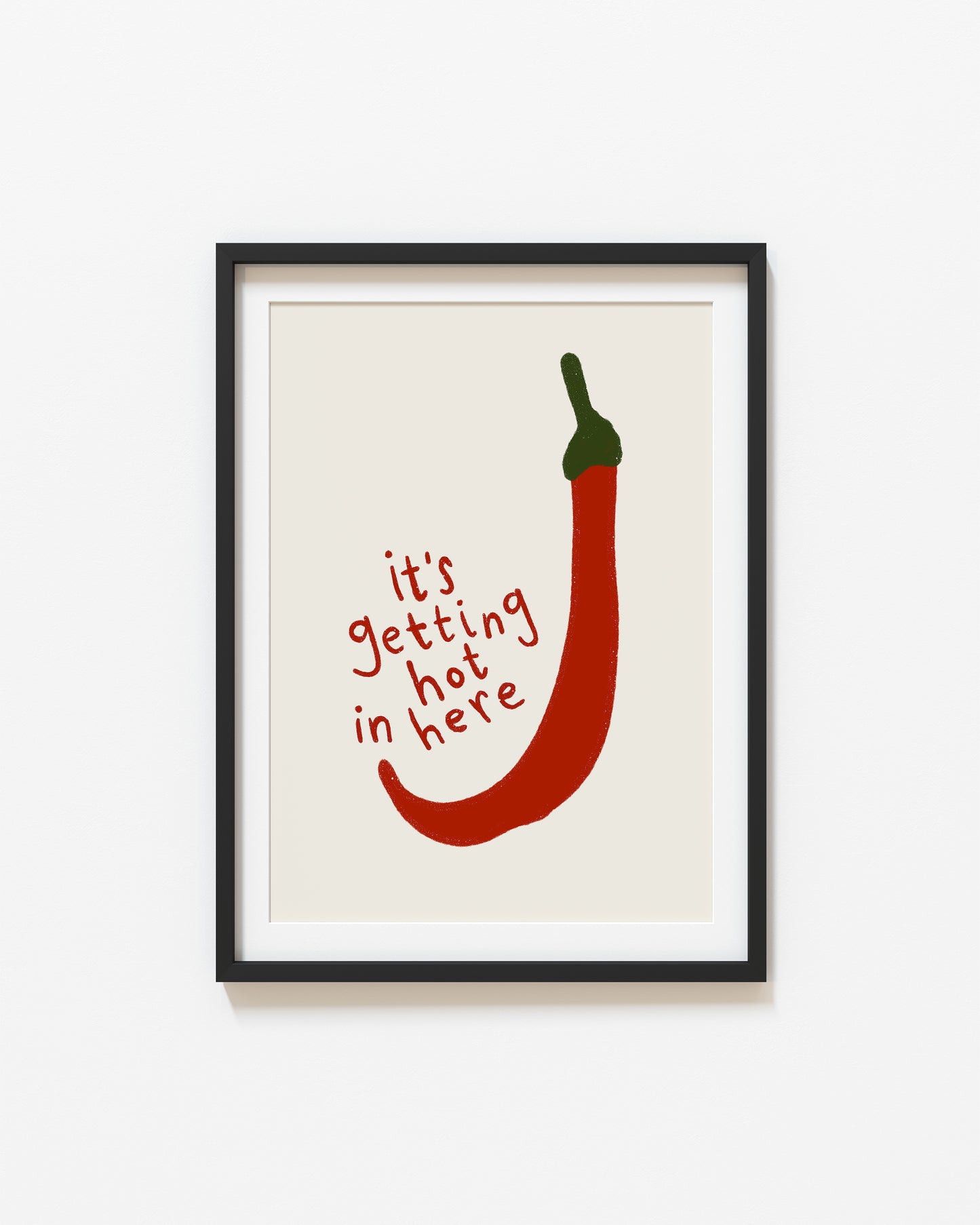 Chili Peppers | Set of 3 | UNFRAMED