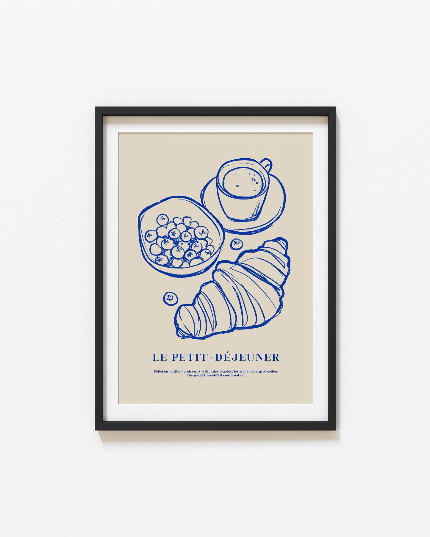 Croissants | Set of 3 | UNFRAMED