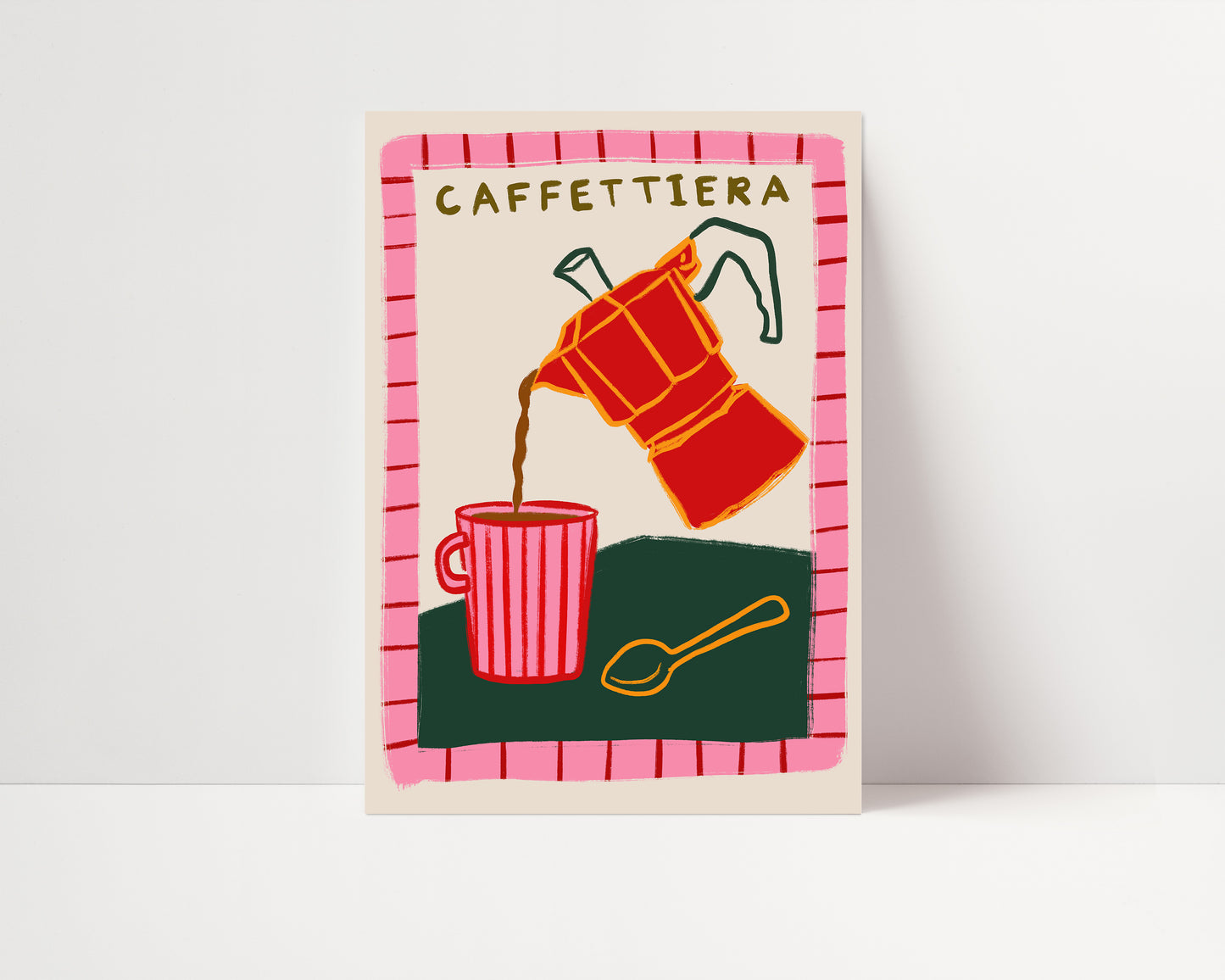 Caffettiera | Coffee Poster | UNFRAMED