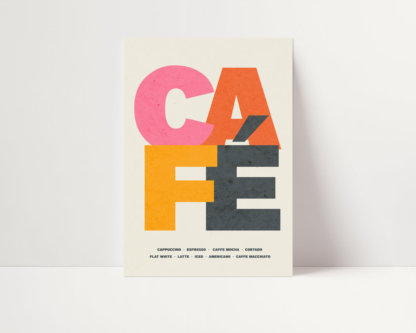 Cafe | Coffee Poster | UNFRAMED