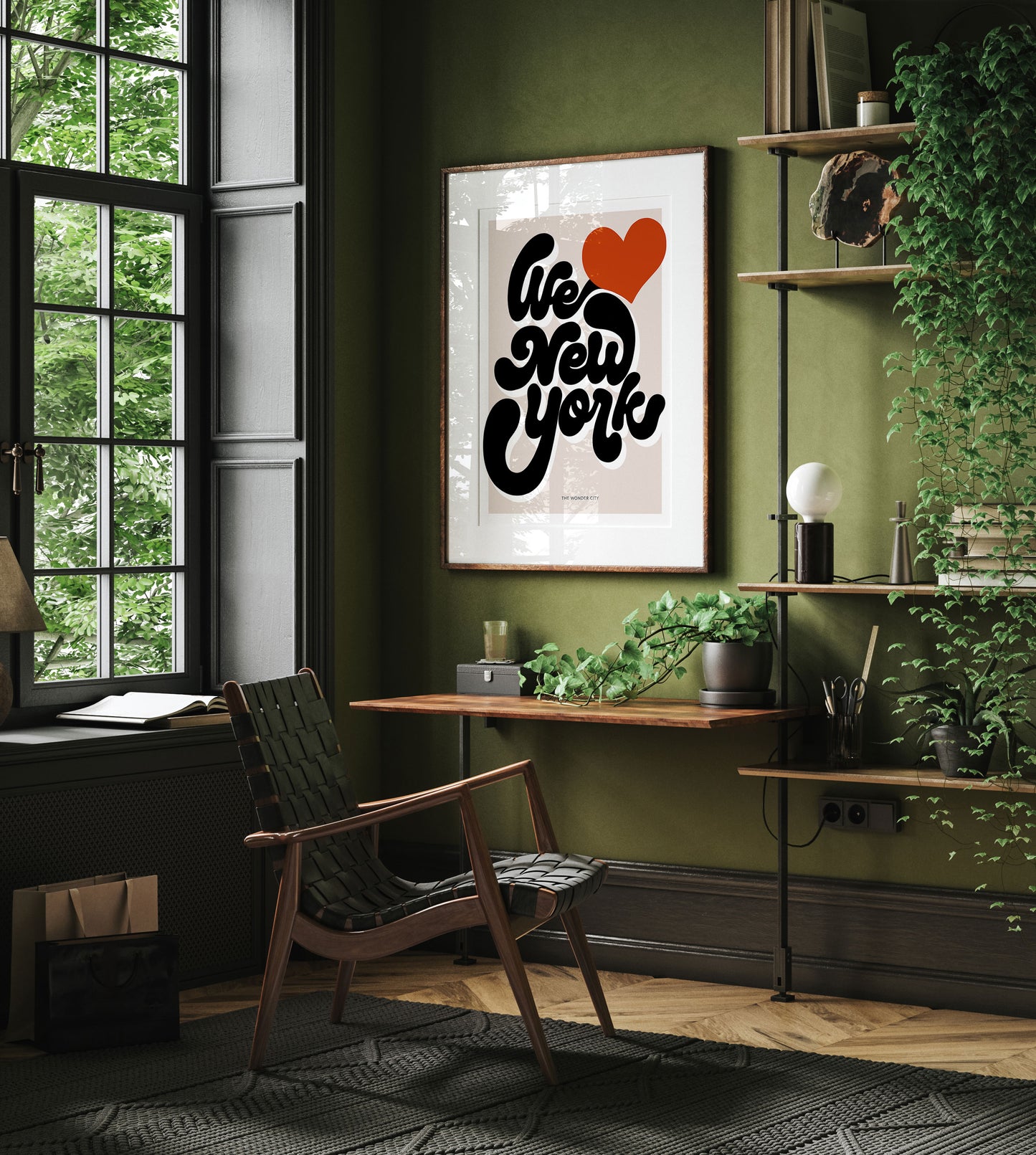 We Love New York | New York Poster | UNFRAMED