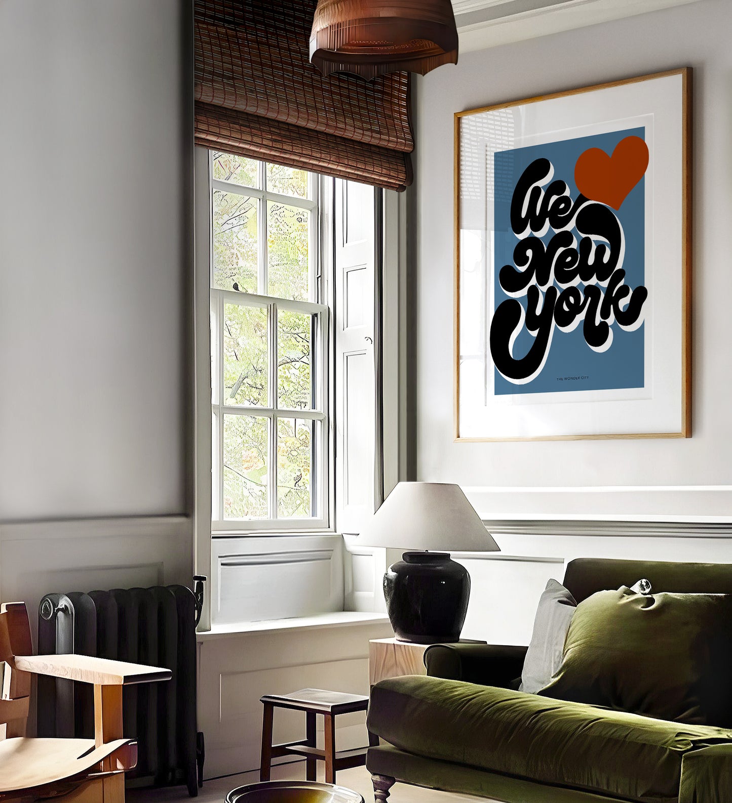 We Love New York | New York Poster | UNFRAMED