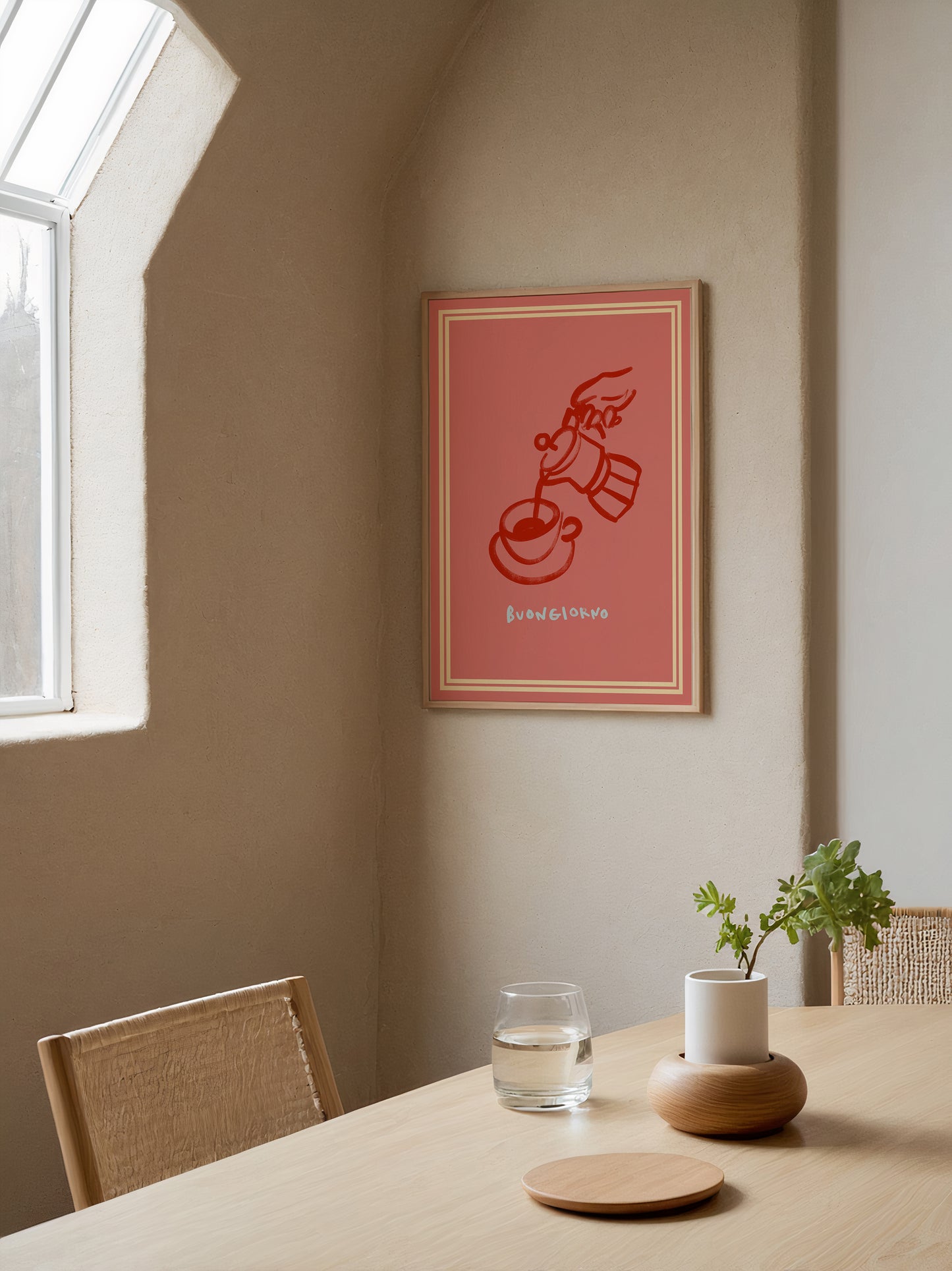 Buongiorno | Moka Pot Print | UNFRAMED