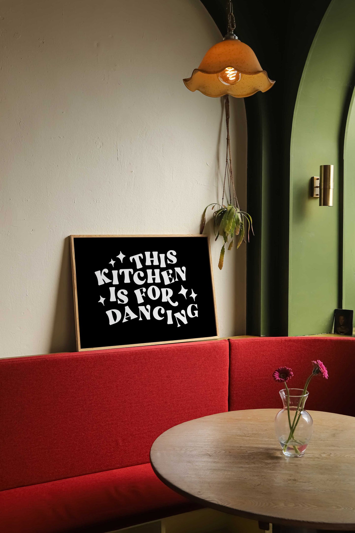 This Kitchen Is For Dancing | Quote Print | UNFRAMED