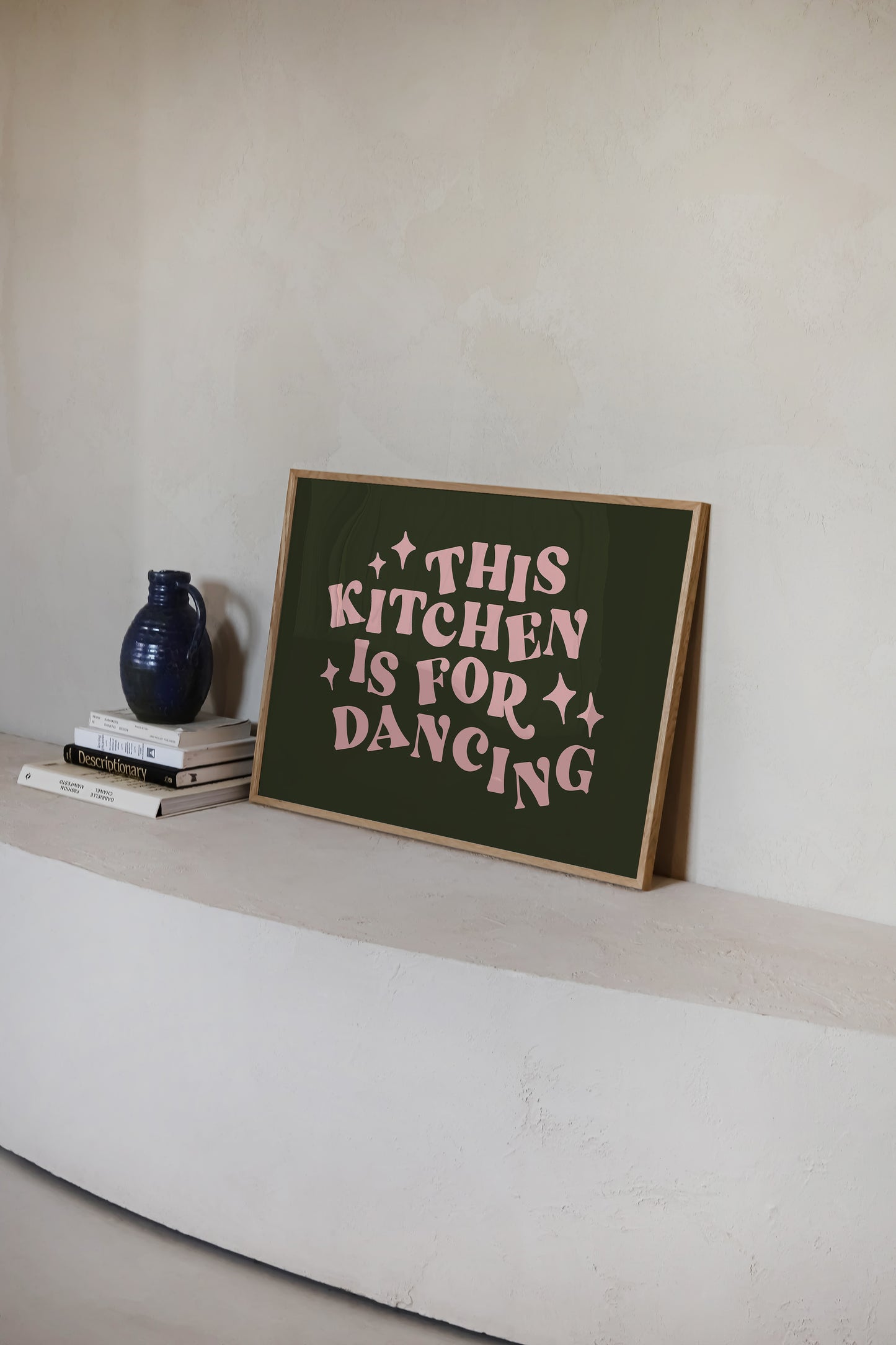 This Kitchen Is For Dancing | Quote Print | UNFRAMED