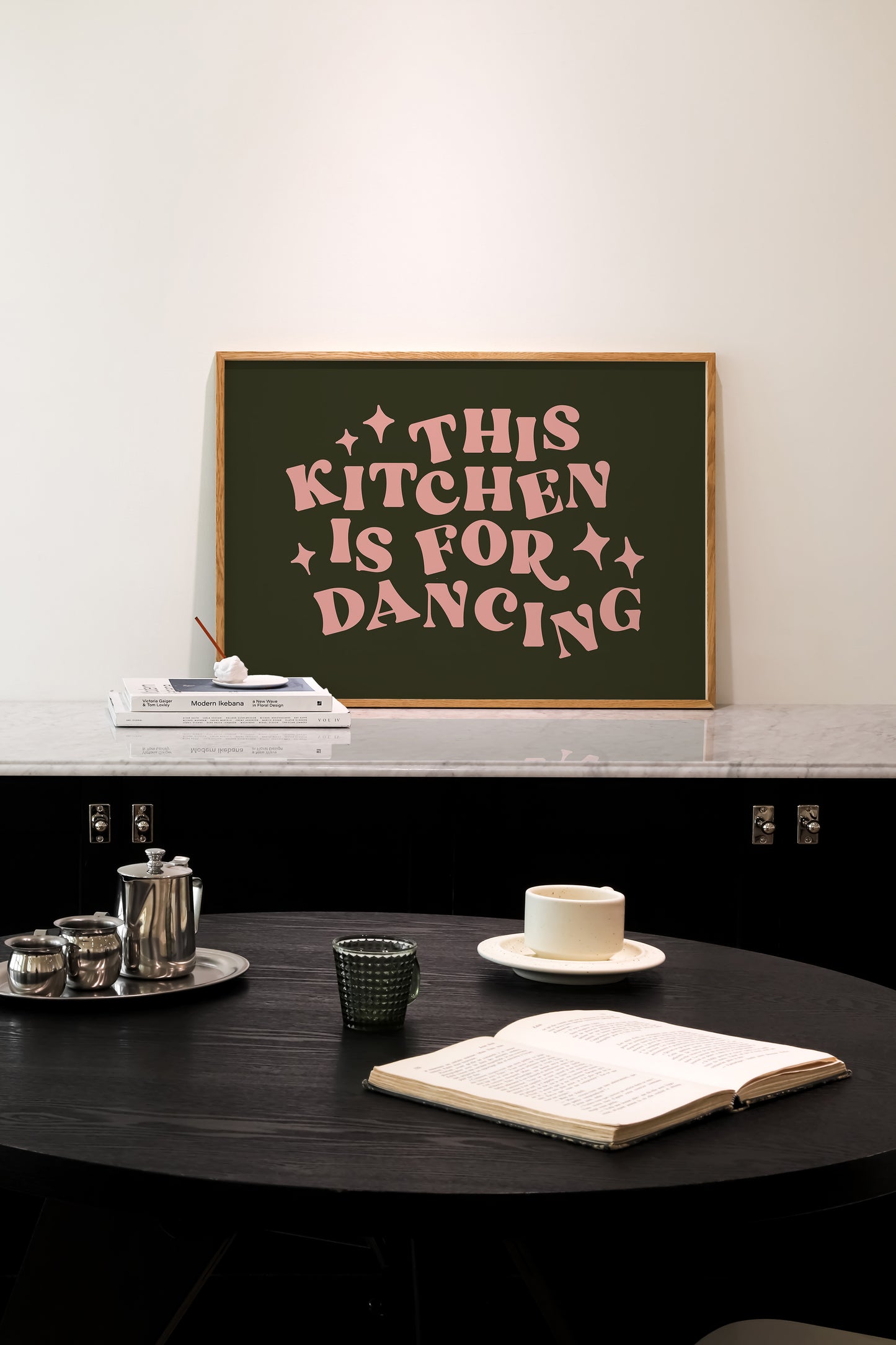 This Kitchen Is For Dancing | Quote Print | UNFRAMED