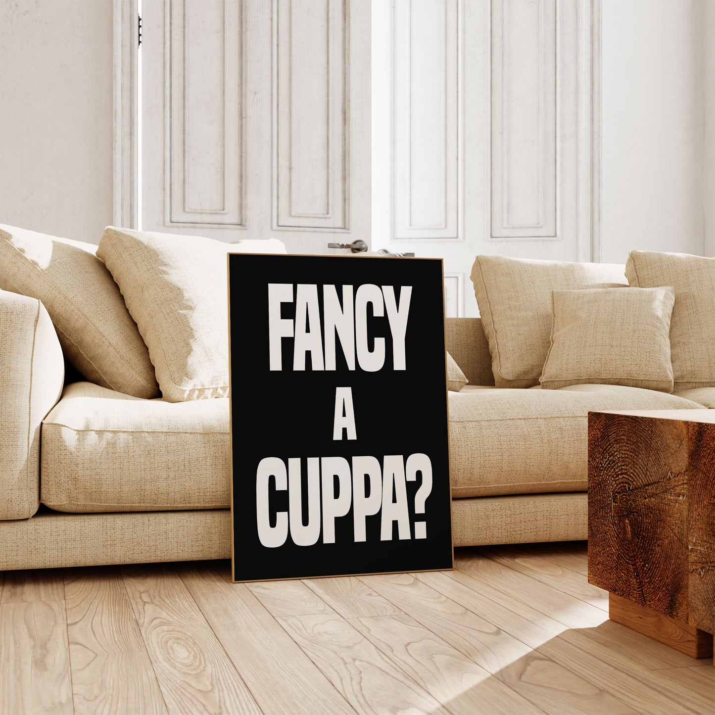 Fancy a Cuppa? | Coffee Print | UNFRAMED