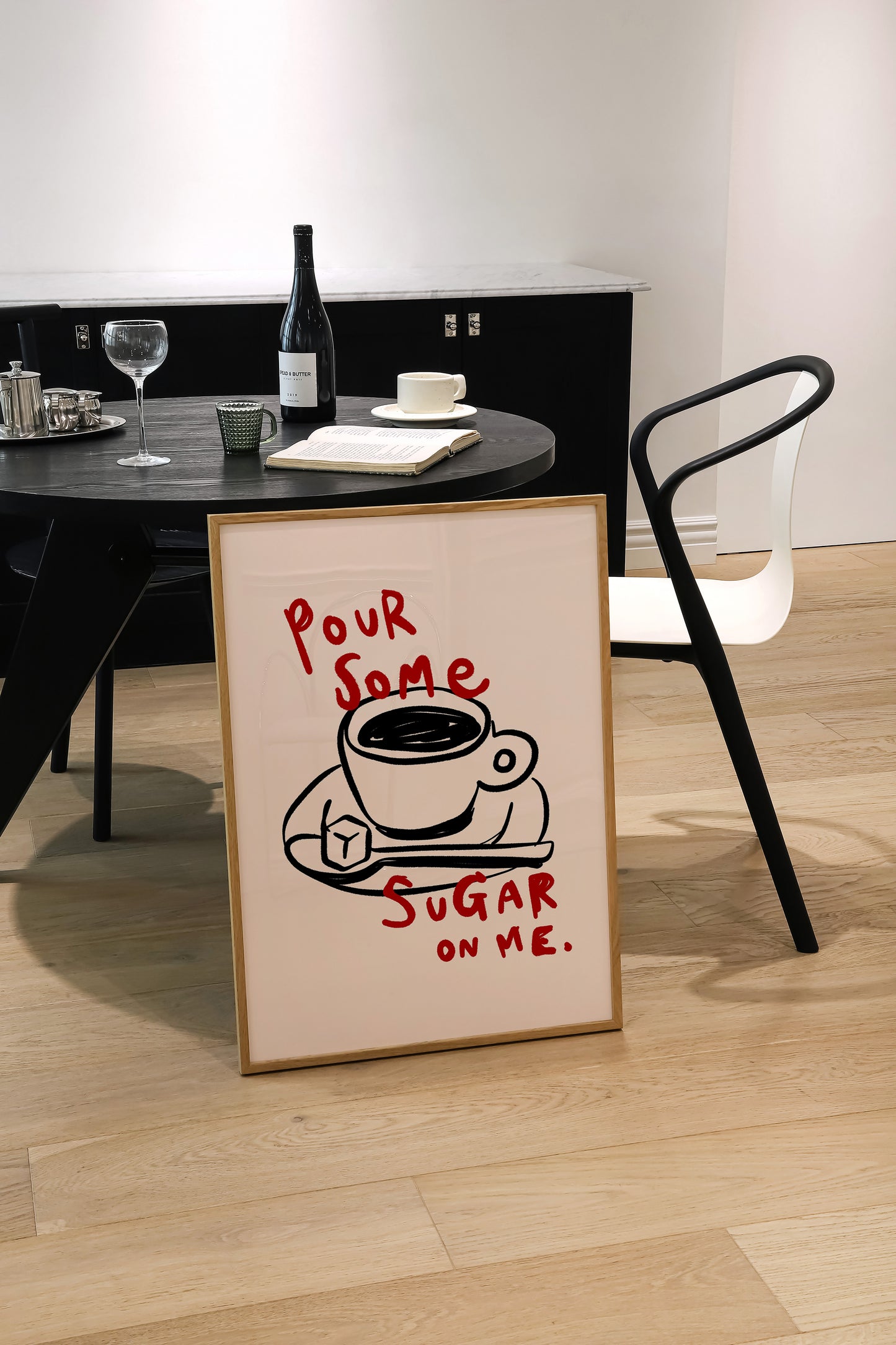 Pour Some Sugar On Me | Coffee Poster | UNFRAMED