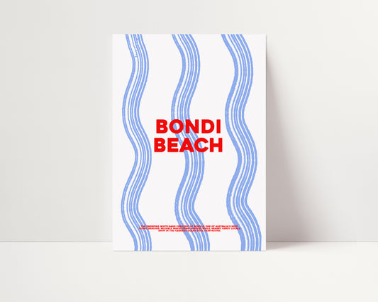 Bondi Beach | Beach Print | UNFRAMED