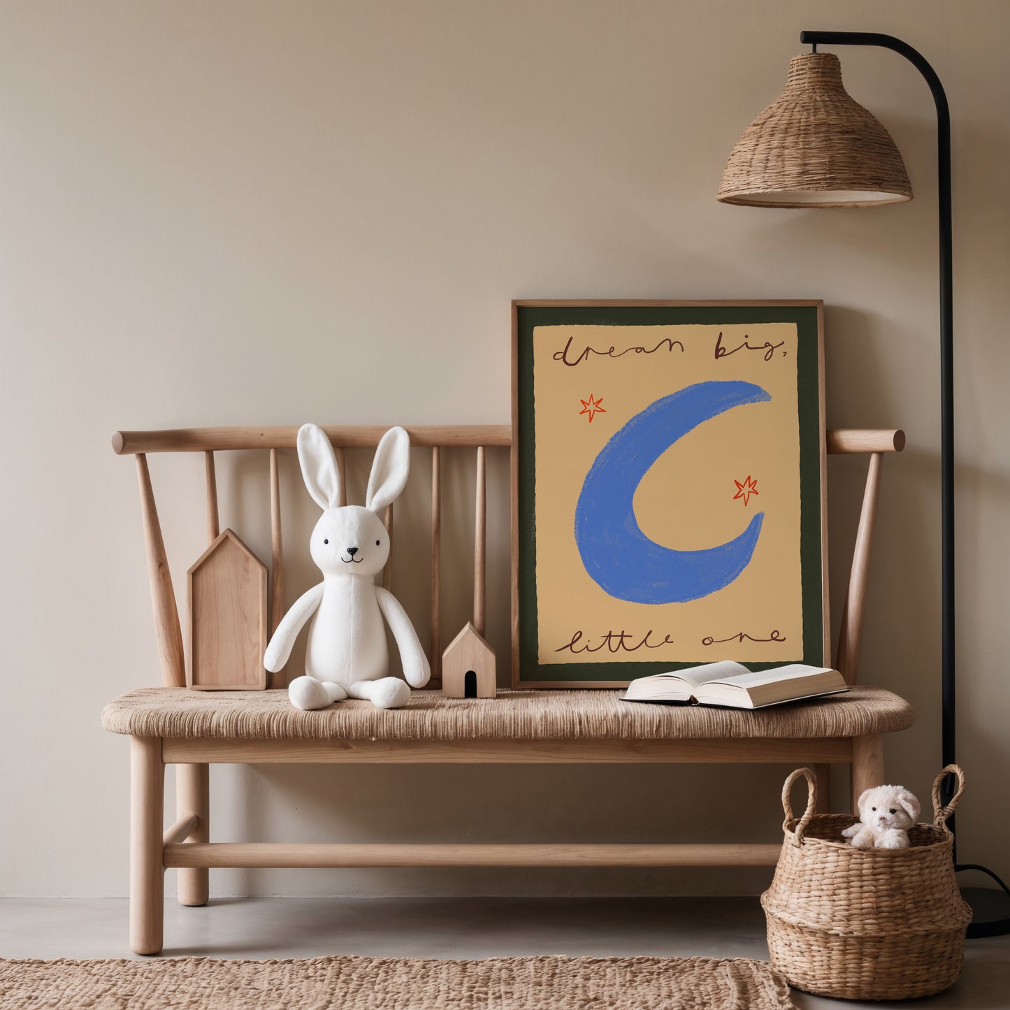 Dream Big Little One | Nursery Print | UNFRAMED