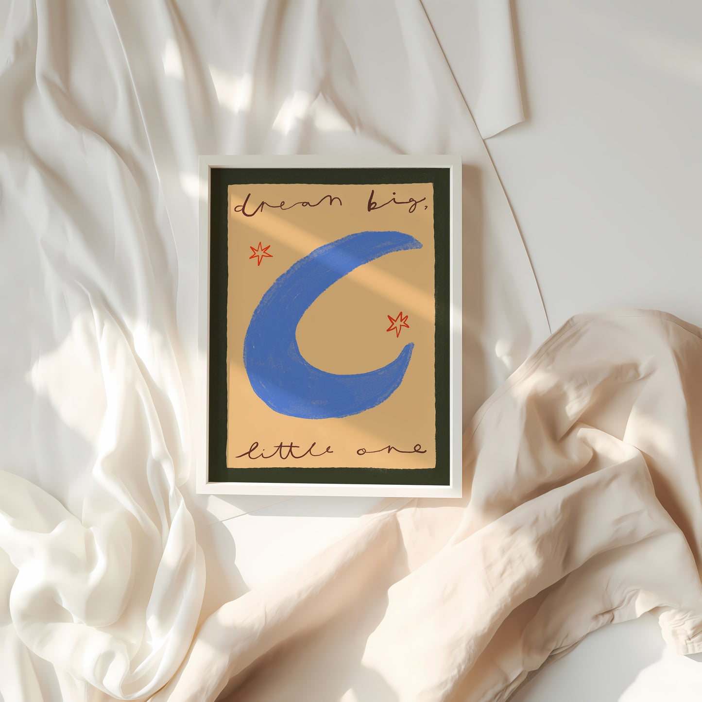 Dream Big Little One | Nursery Print | UNFRAMED