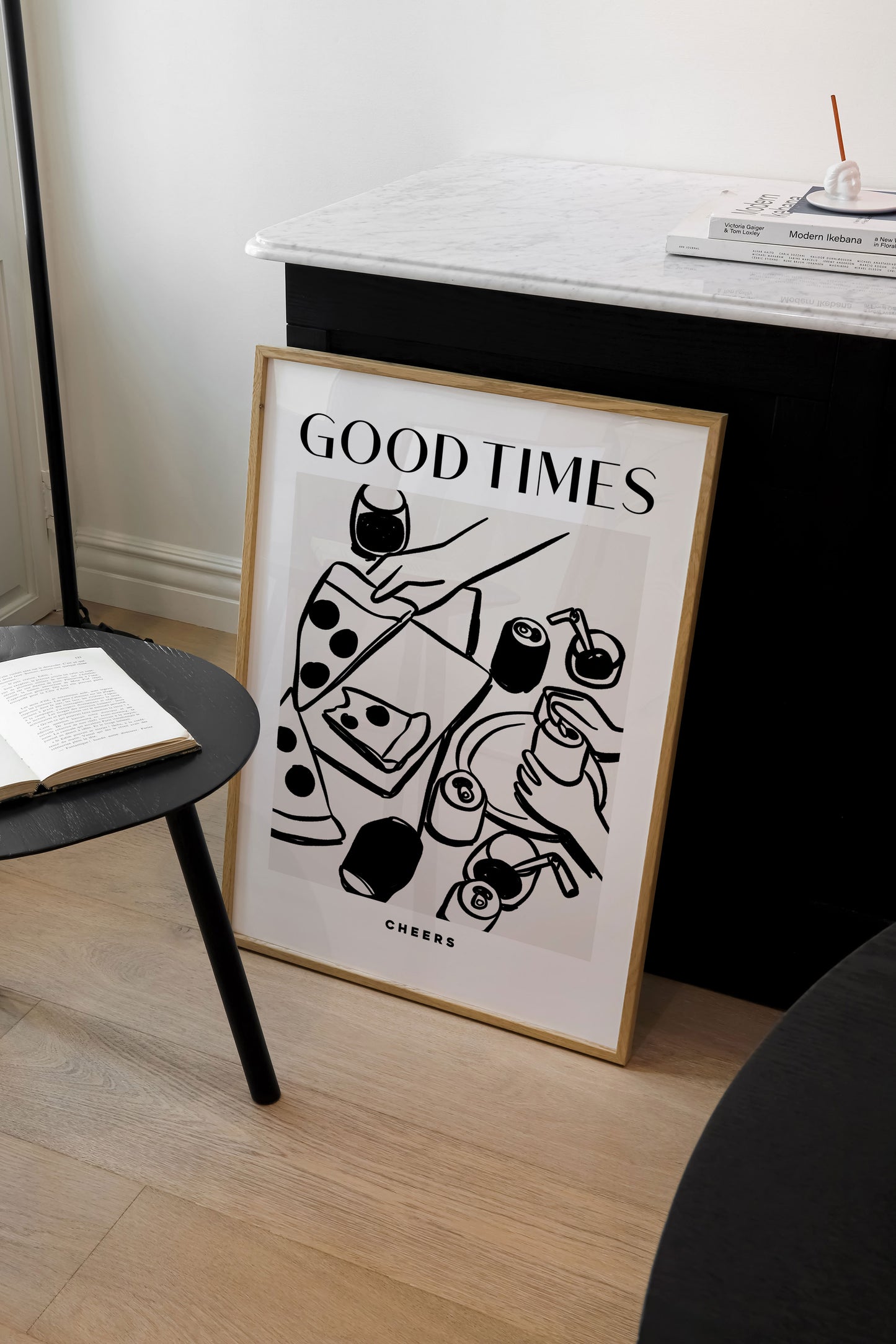 Good Times | Kitchen Poster | UNFRAMED