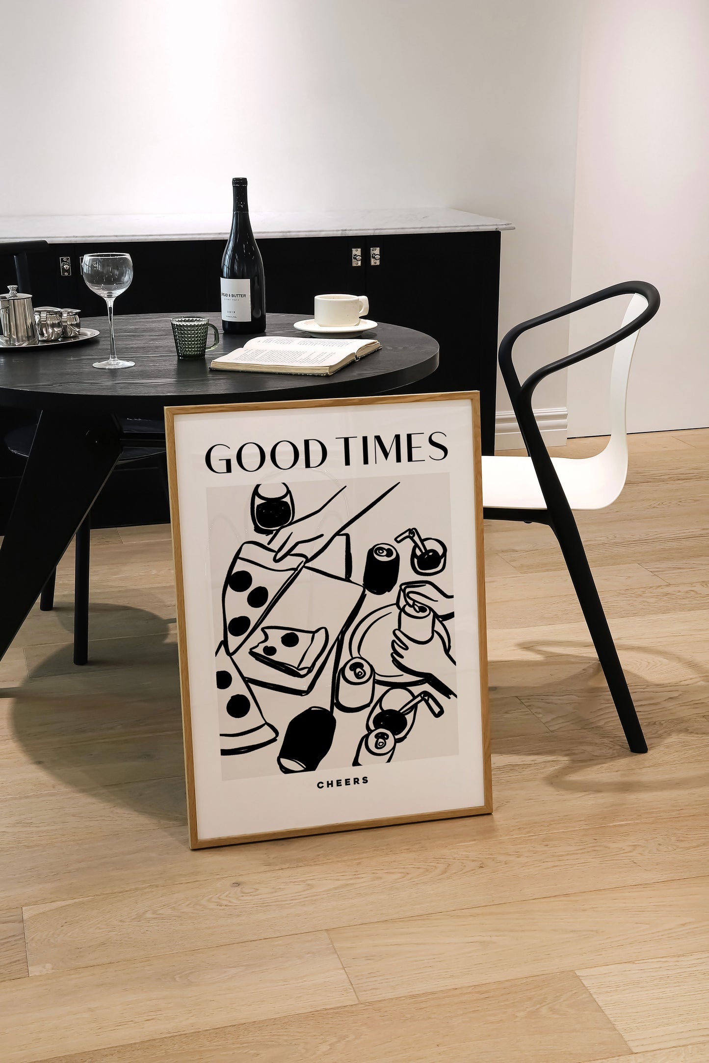 Good Times | Kitchen Poster | UNFRAMED