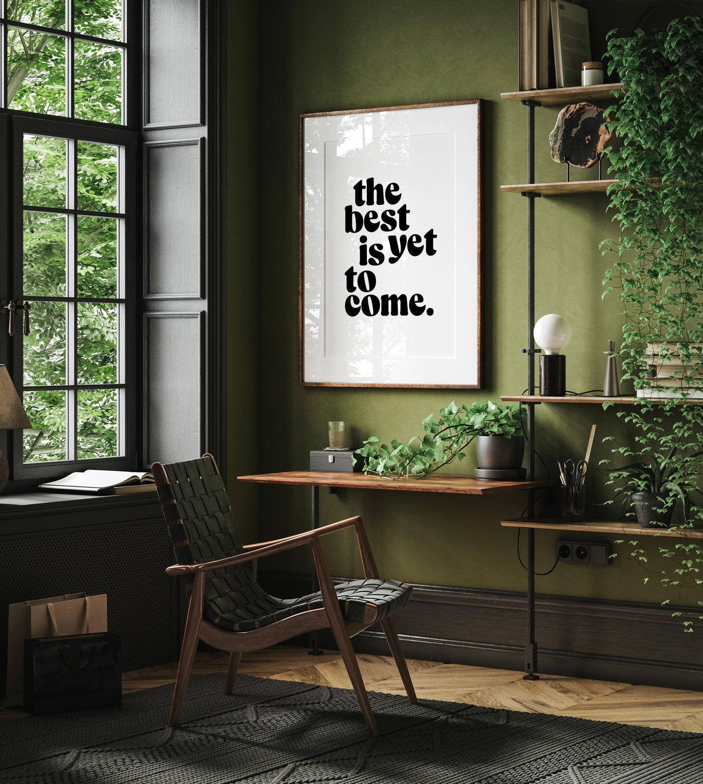 The Best is Yet to Come | Quote Poster | UNFRAMED