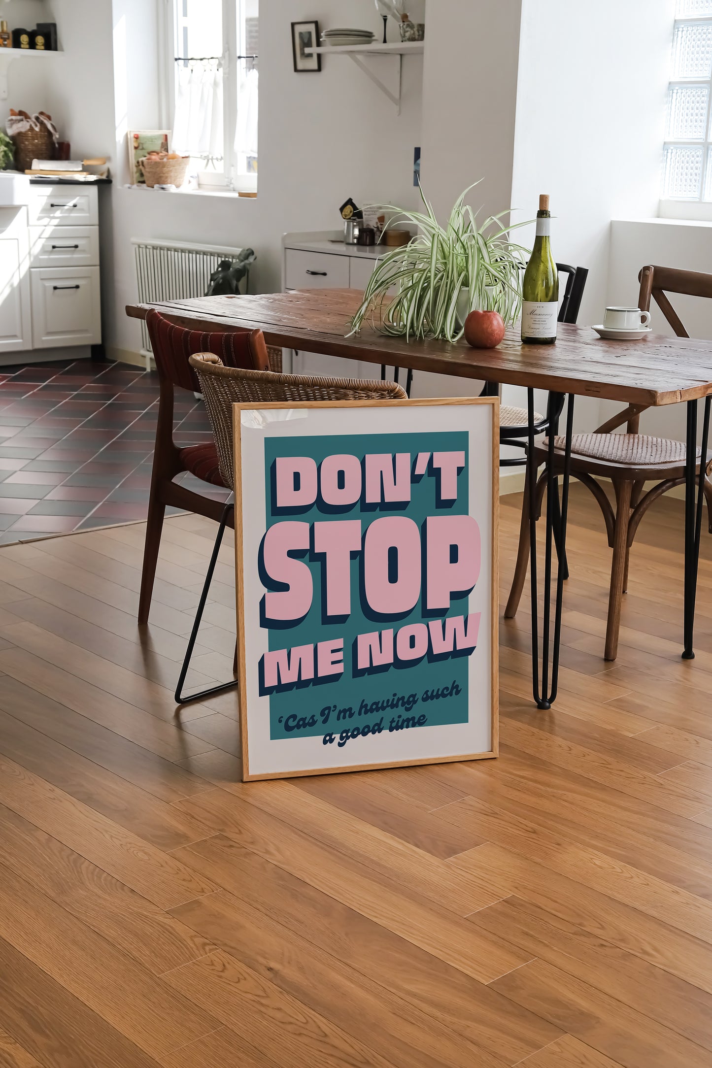 Don't Stop Me Now | Queen Poster | UNFRAMED