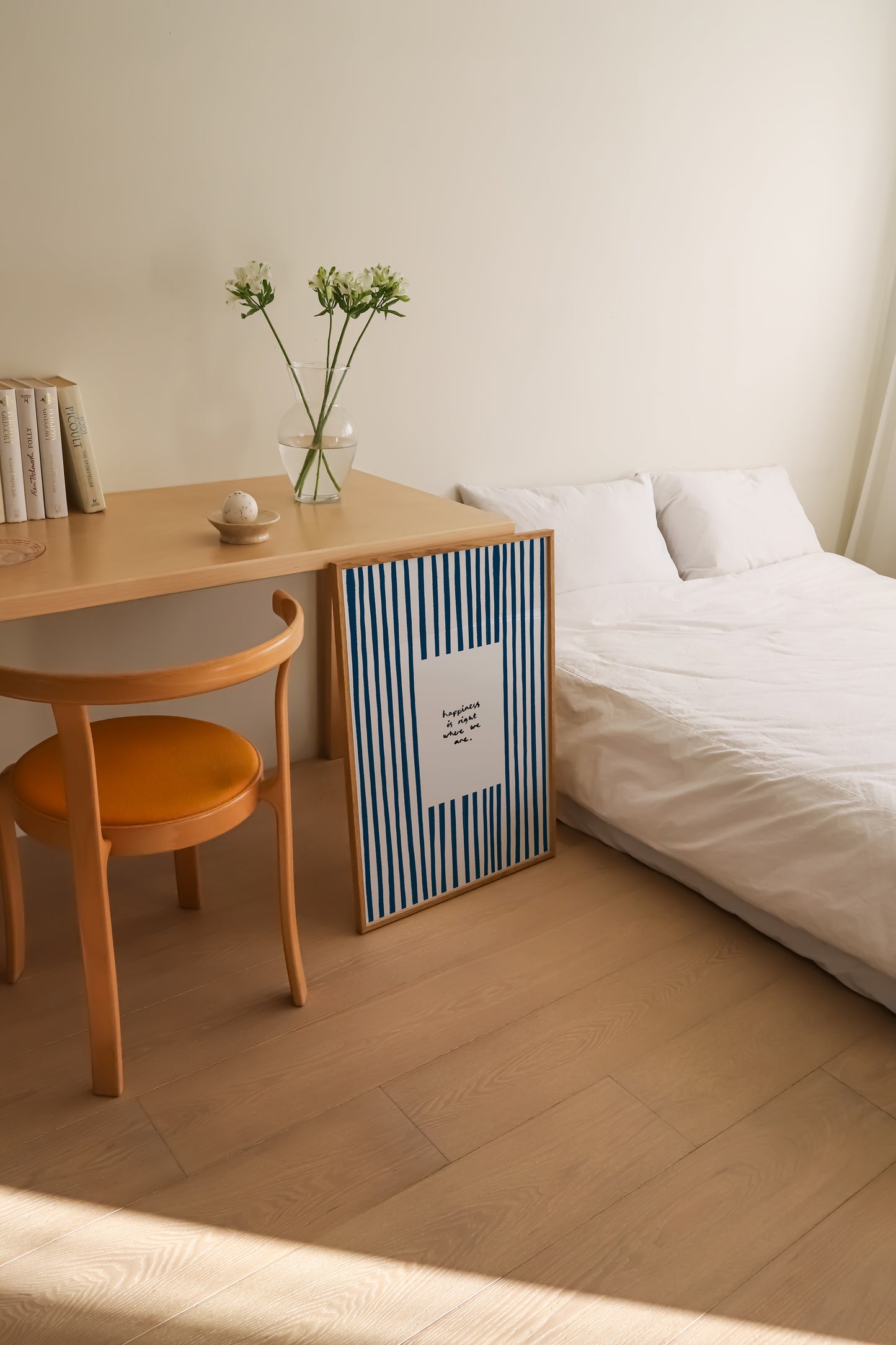Happiness Is Where We Are | Living Room Print | UNFRAMED