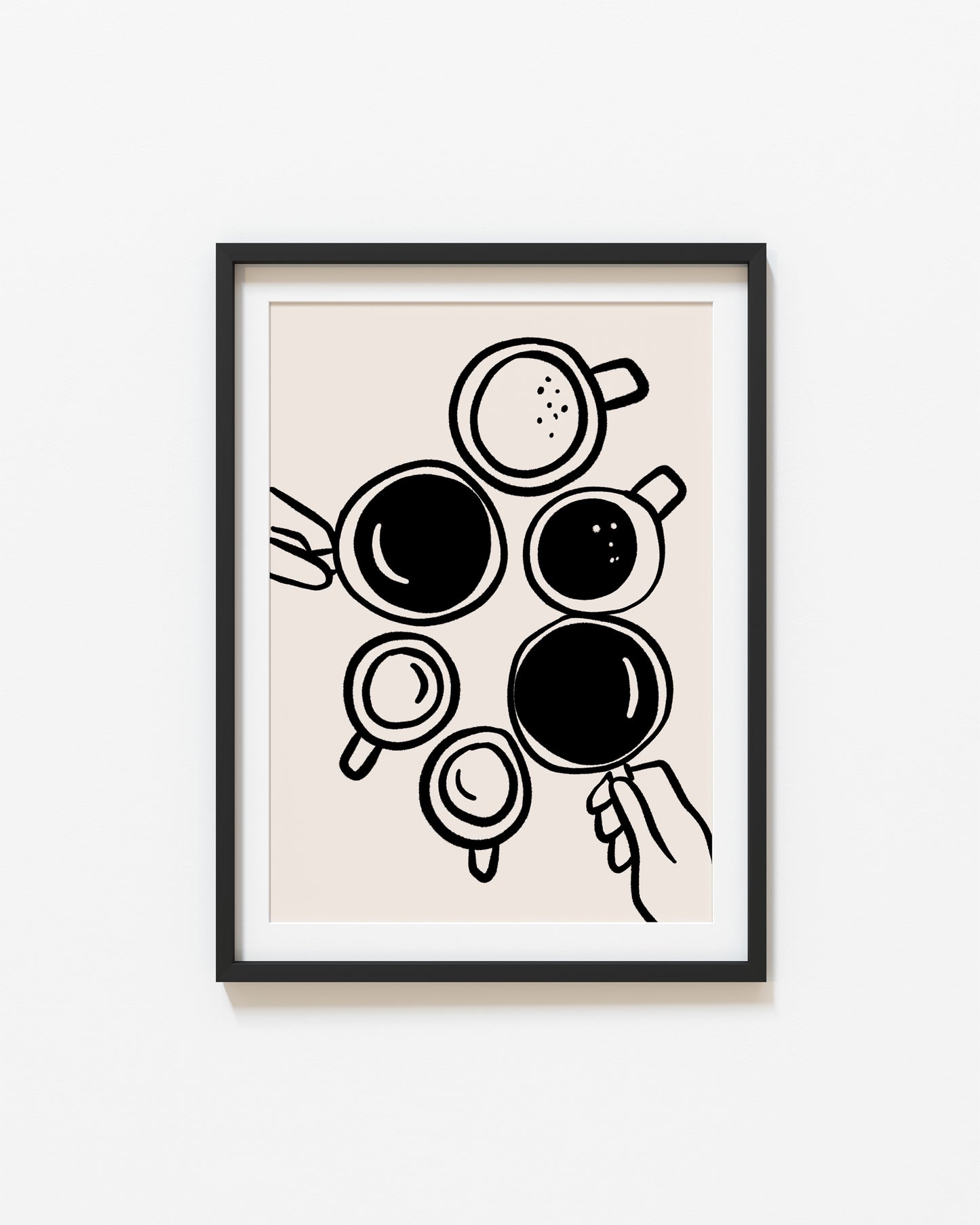 Barista Coffee | Set of 3 | UNFRAMED