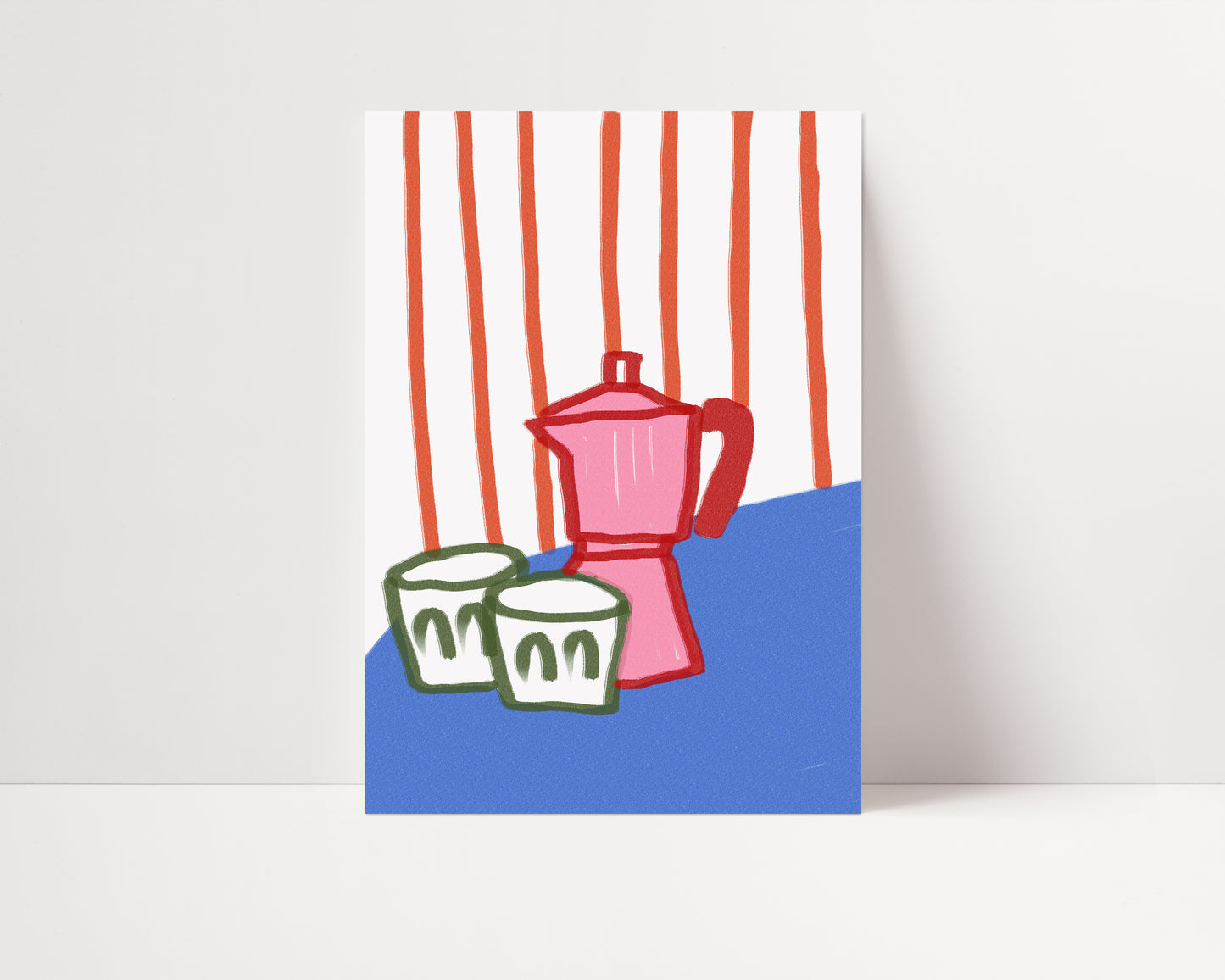 Moka Pot | Coffee Print | UNFRAMED