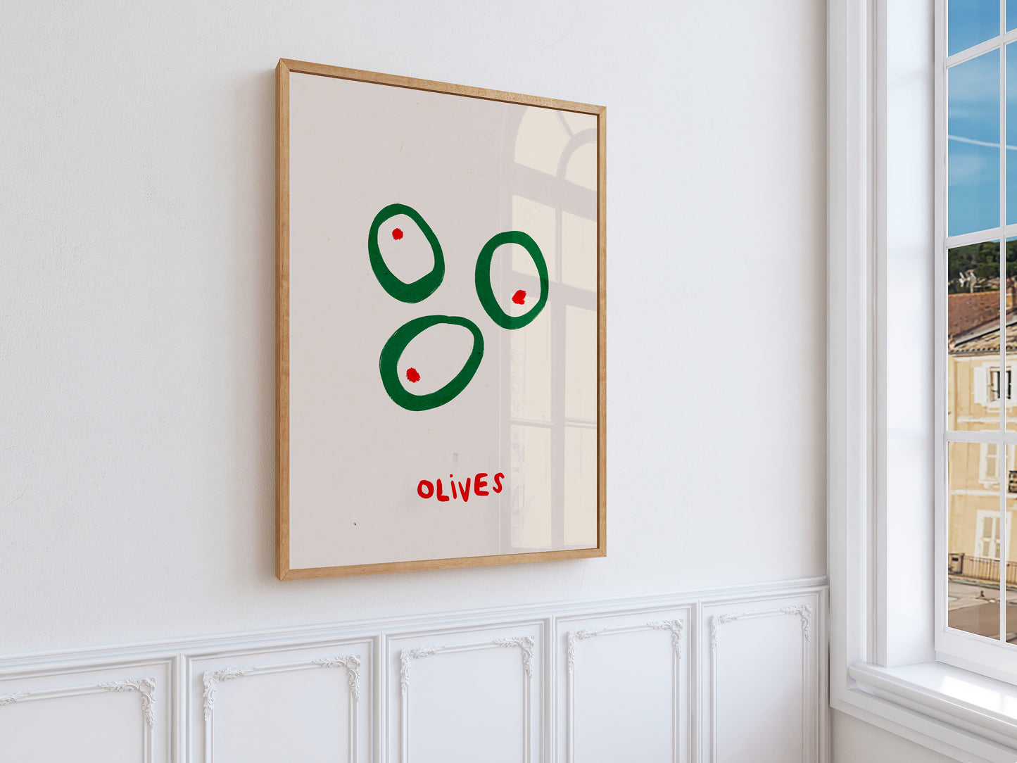 Olives | Retro Poster | UNFRAMED