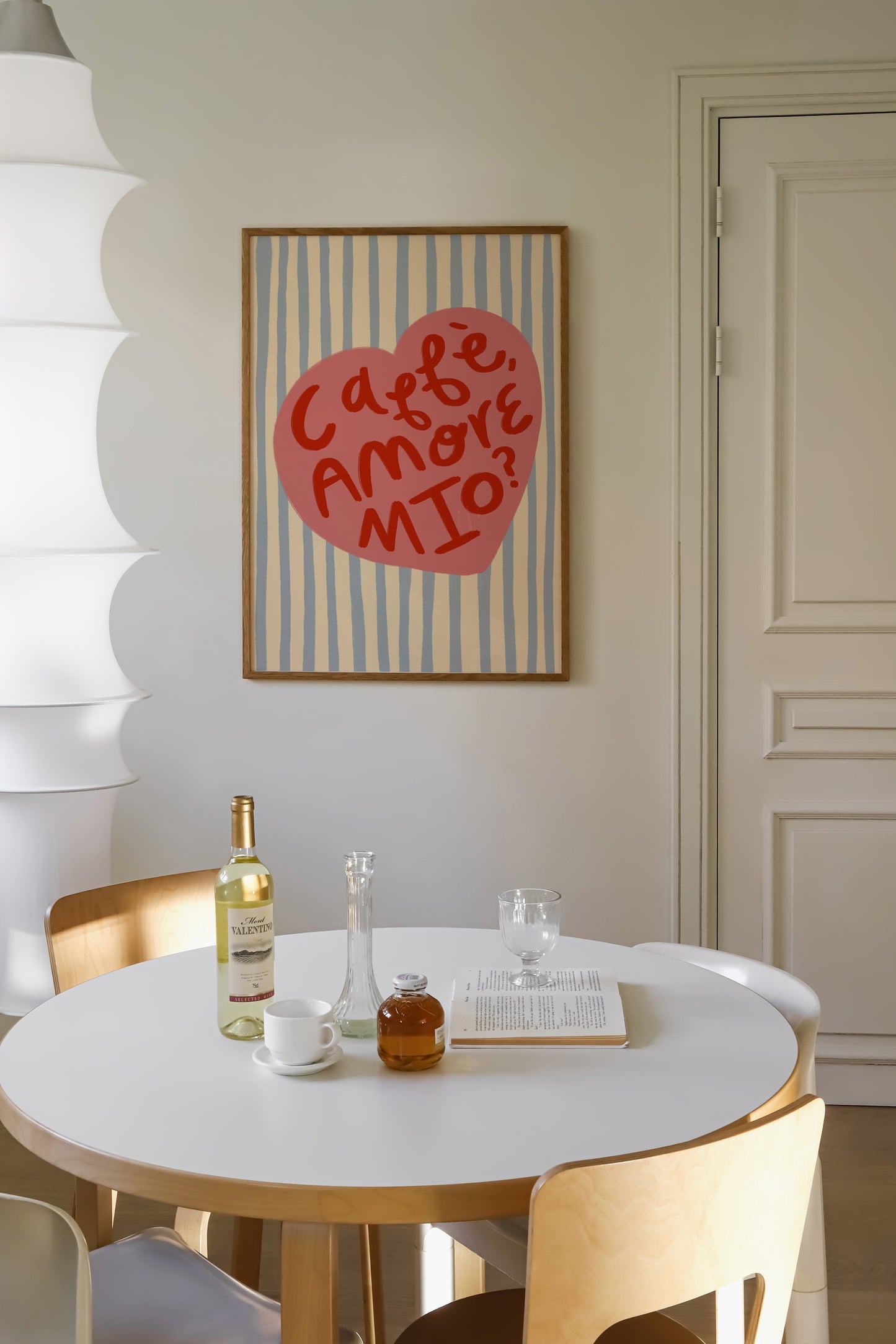 Caffe Amore Mio? | Coffee Print | UNFRAMED