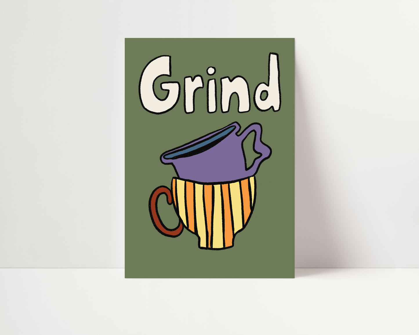 Grind | Coffee Print | UNFRAMED