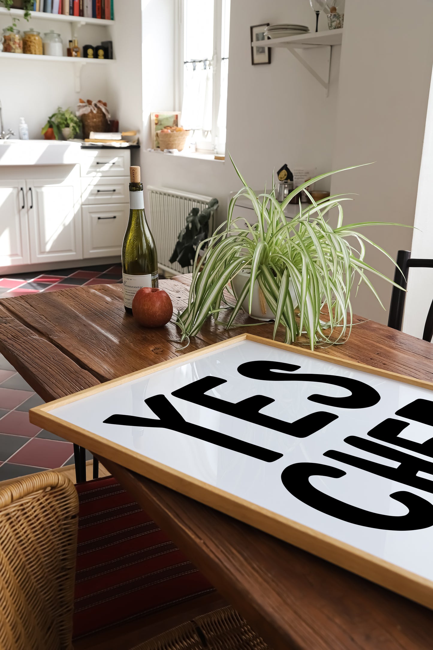 Yes Chef | Kitchen Poster | UNFRAMED